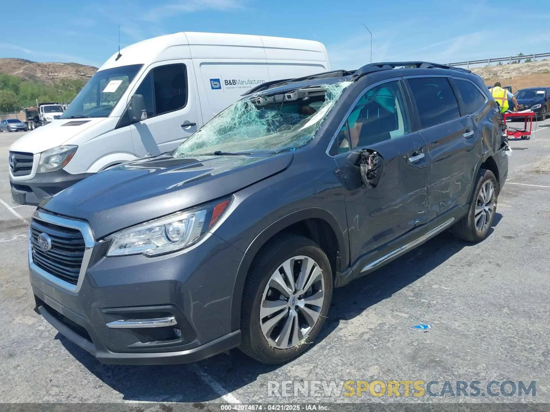 2 Фотография поврежденного автомобиля 4S4WMARD9K3465707 SUBARU ASCENT 2019
