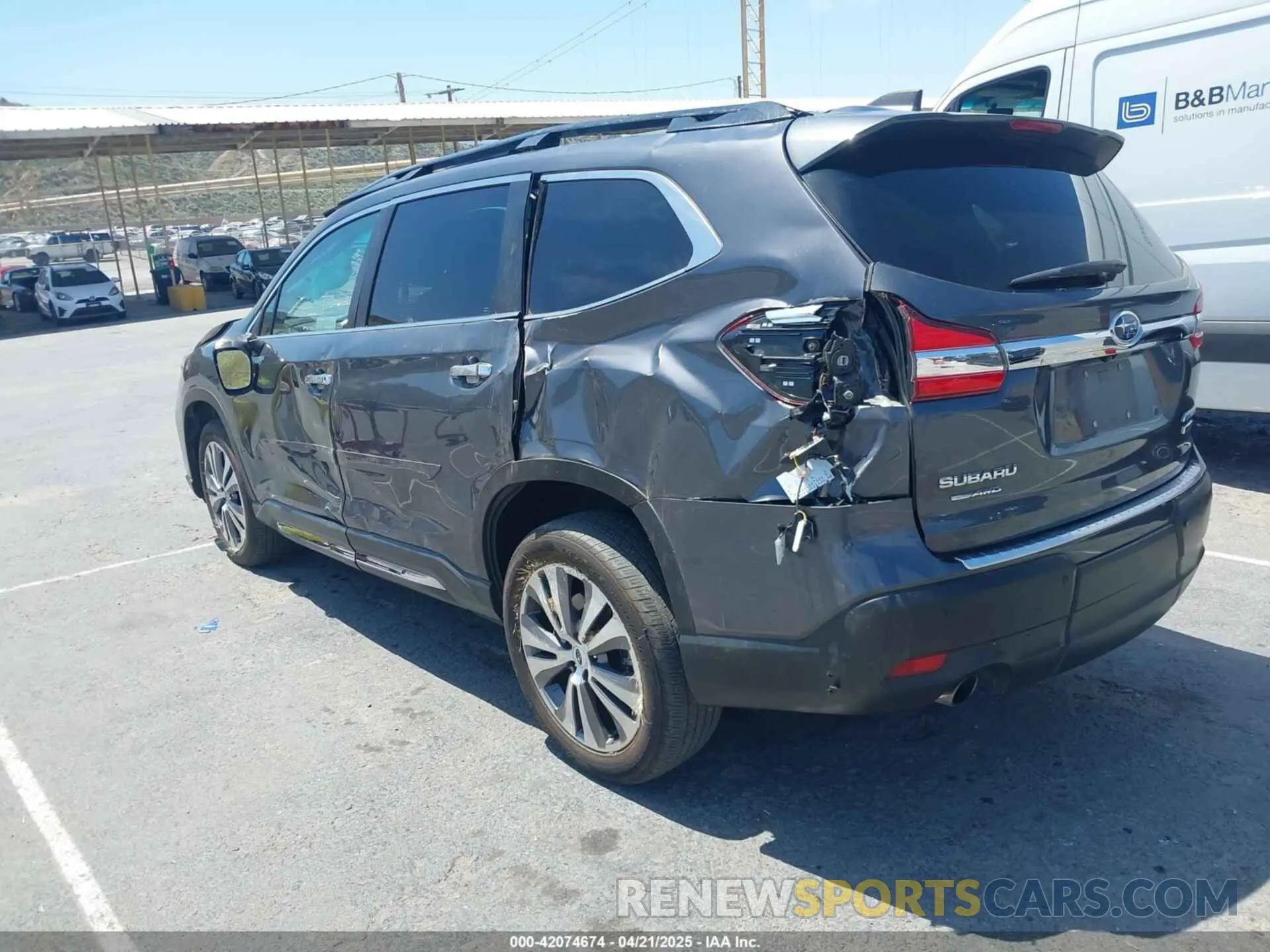 3 Фотография поврежденного автомобиля 4S4WMARD9K3465707 SUBARU ASCENT 2019