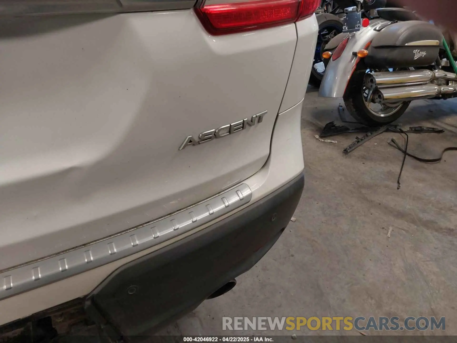 6 Фотография поврежденного автомобиля 4S4WMACD1L3402644 SUBARU ASCENT 2020