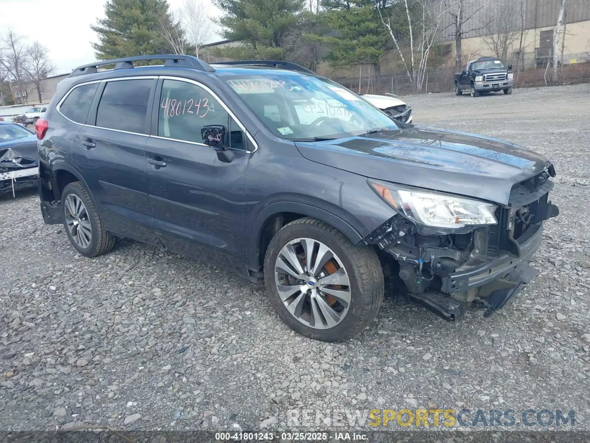 1 Фотография поврежденного автомобиля 4S4WMAEDXL3404390 SUBARU ASCENT 2020