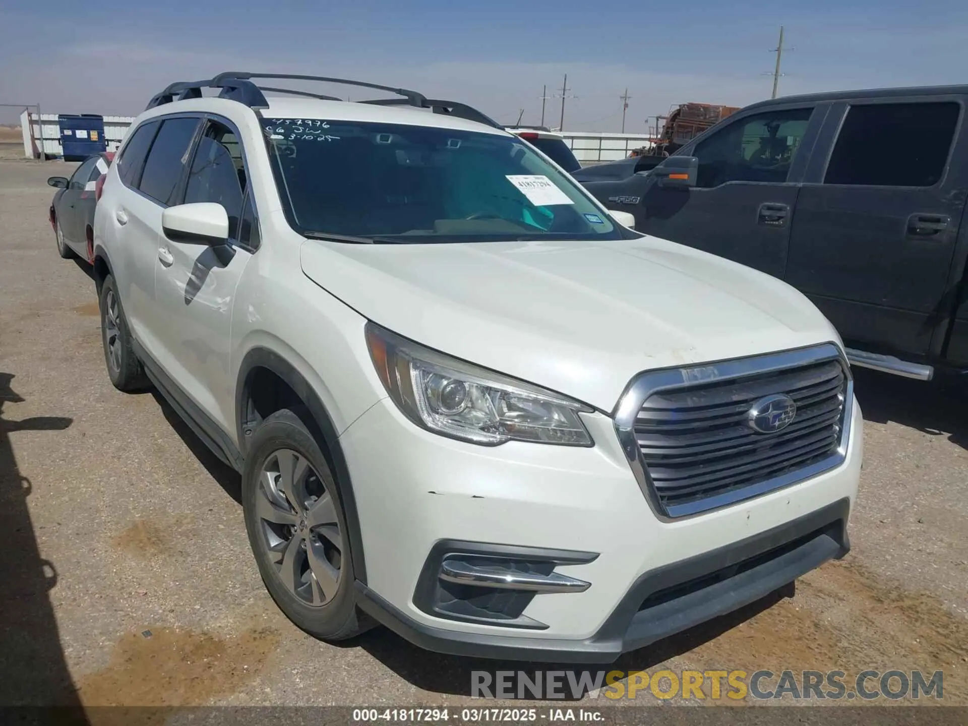 1 Photograph of a damaged car 4S4WMAFD4L3446925 SUBARU ASCENT 2020