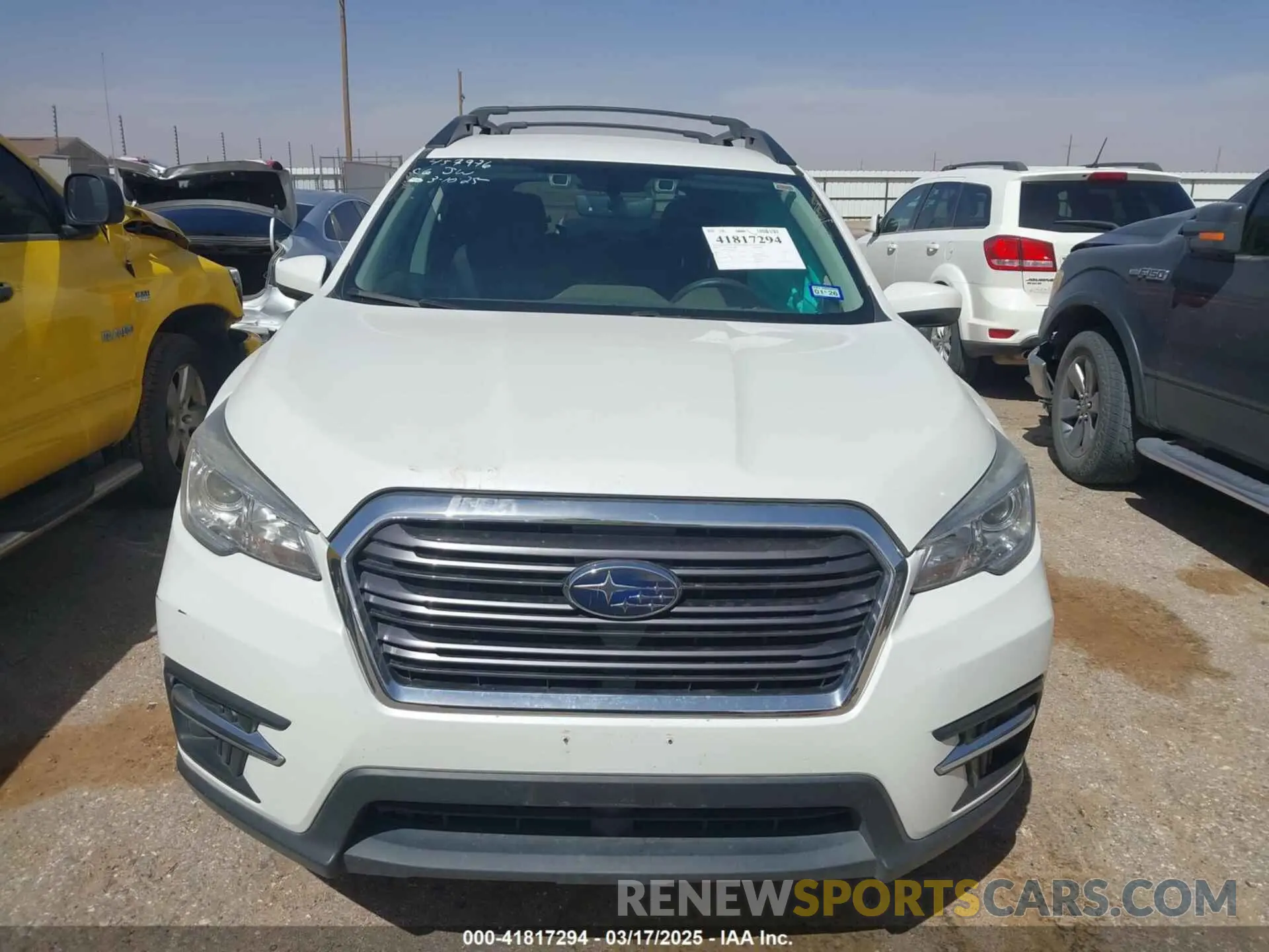 12 Photograph of a damaged car 4S4WMAFD4L3446925 SUBARU ASCENT 2020