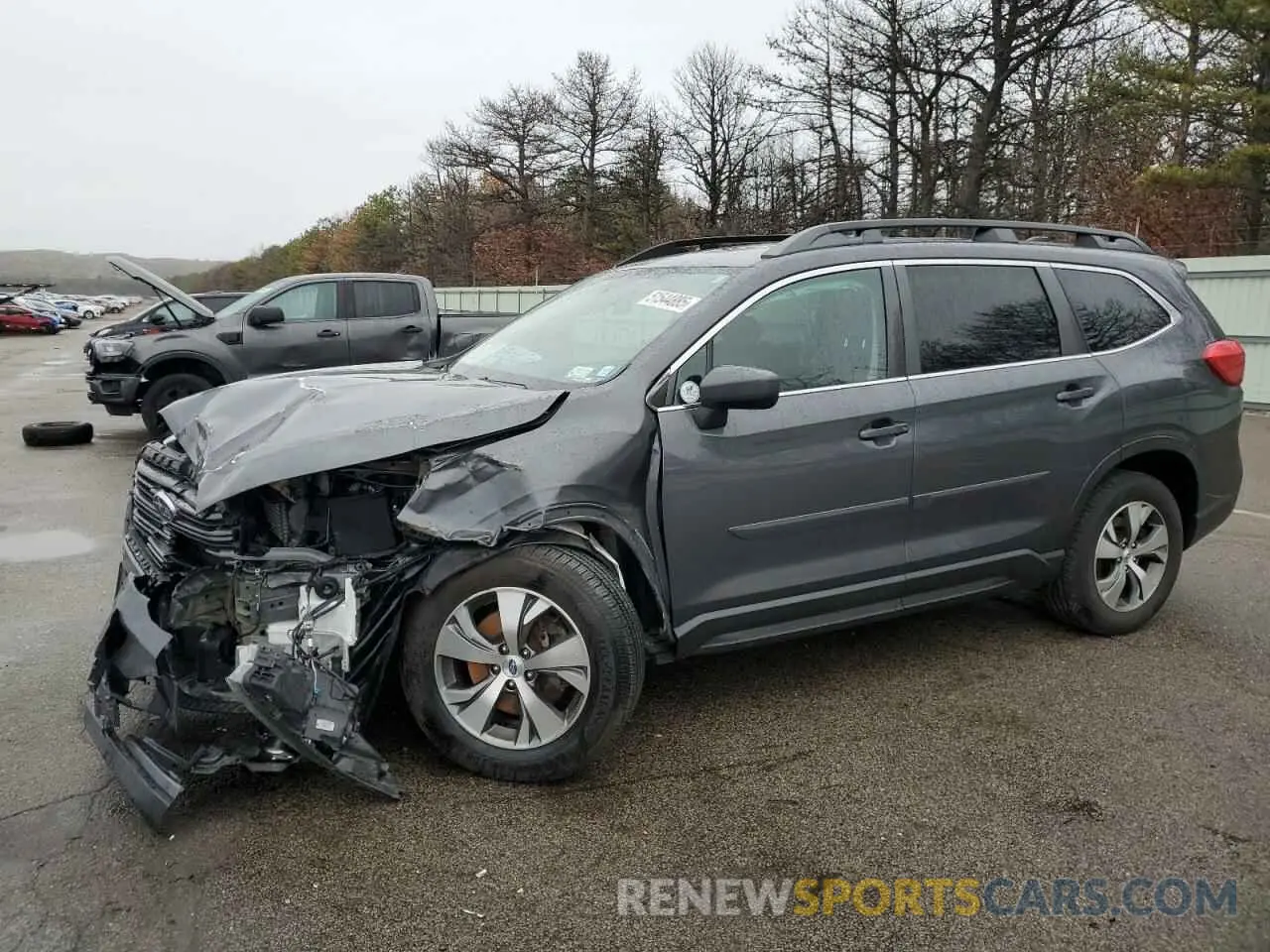 1 Photograph of a damaged car 4S4WMAFD7L3434610 SUBARU ASCENT 2020