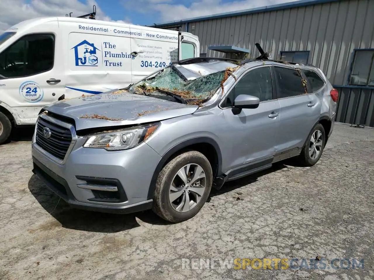 1 Фотография поврежденного автомобиля 4S4WMAFD9L3442529 SUBARU ASCENT 2020