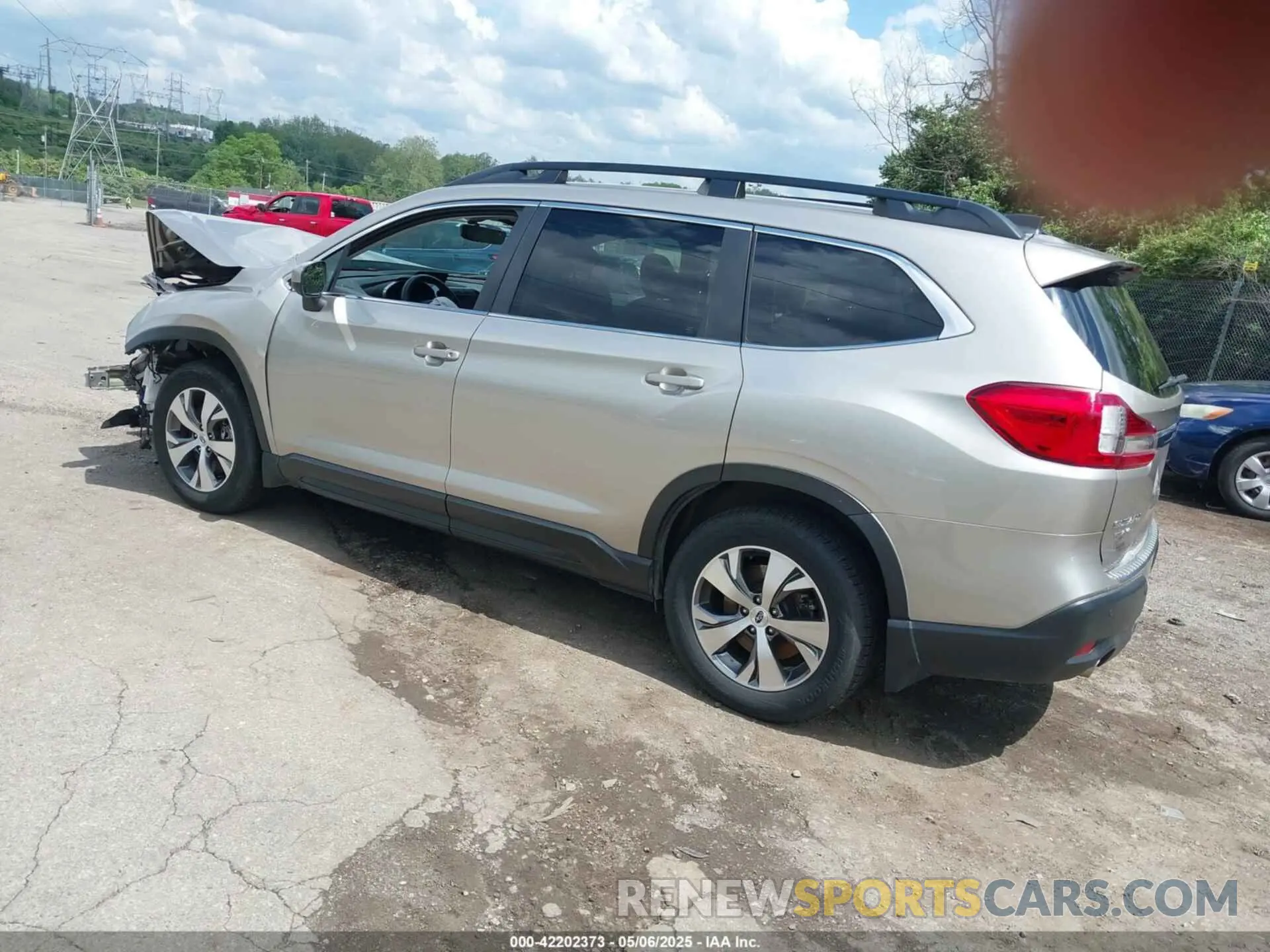 3 Фотография поврежденного автомобиля 4S4WMAFDXL3466046 SUBARU ASCENT 2020