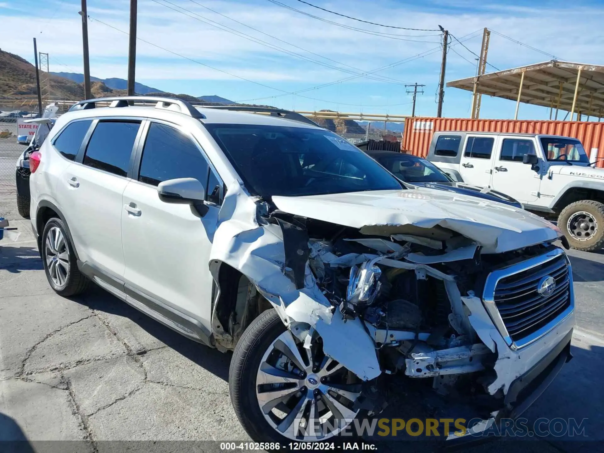 1 Фотография поврежденного автомобиля 4S4WMAJD8L3474671 SUBARU ASCENT 2020