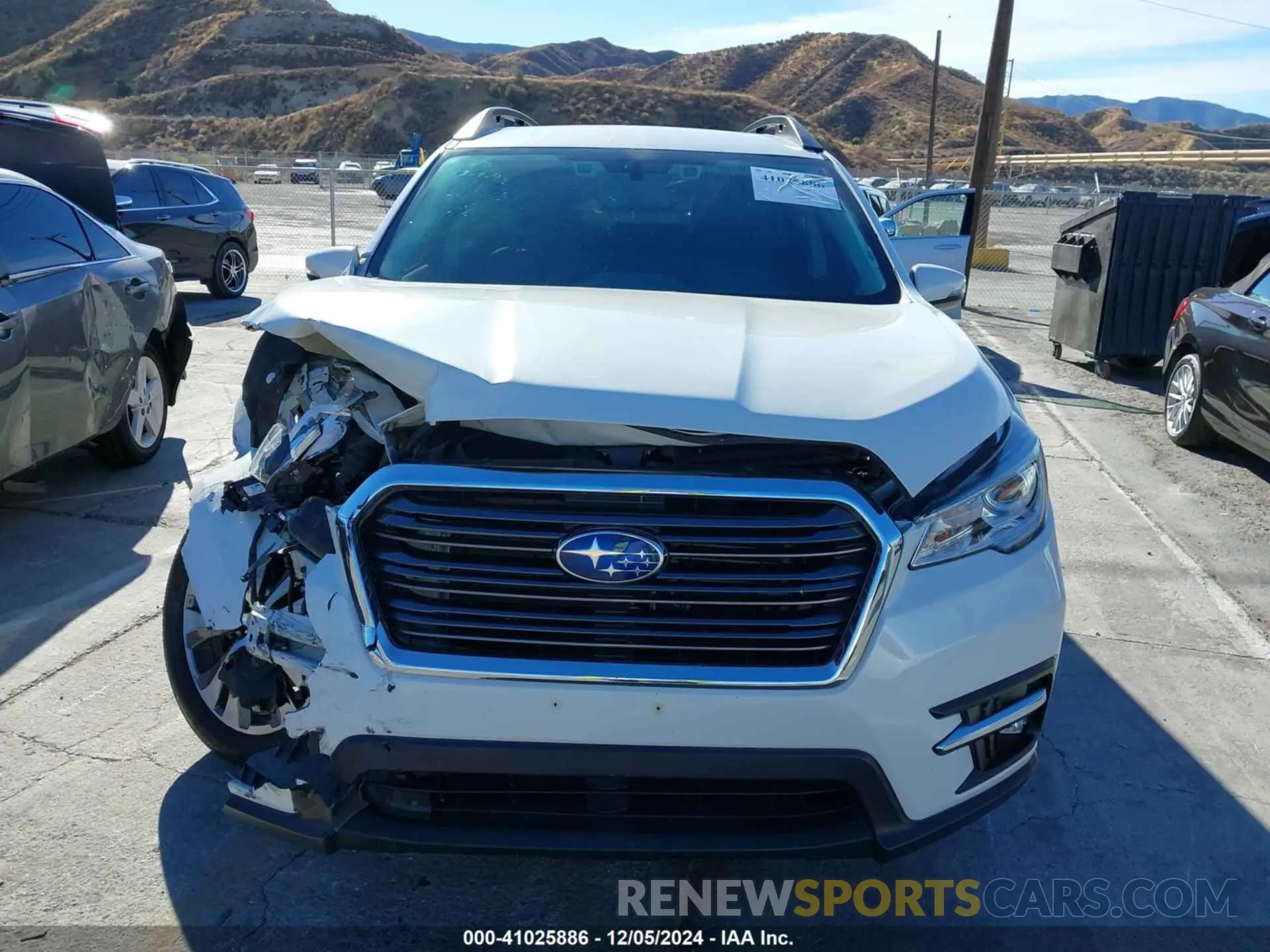 12 Фотография поврежденного автомобиля 4S4WMAJD8L3474671 SUBARU ASCENT 2020