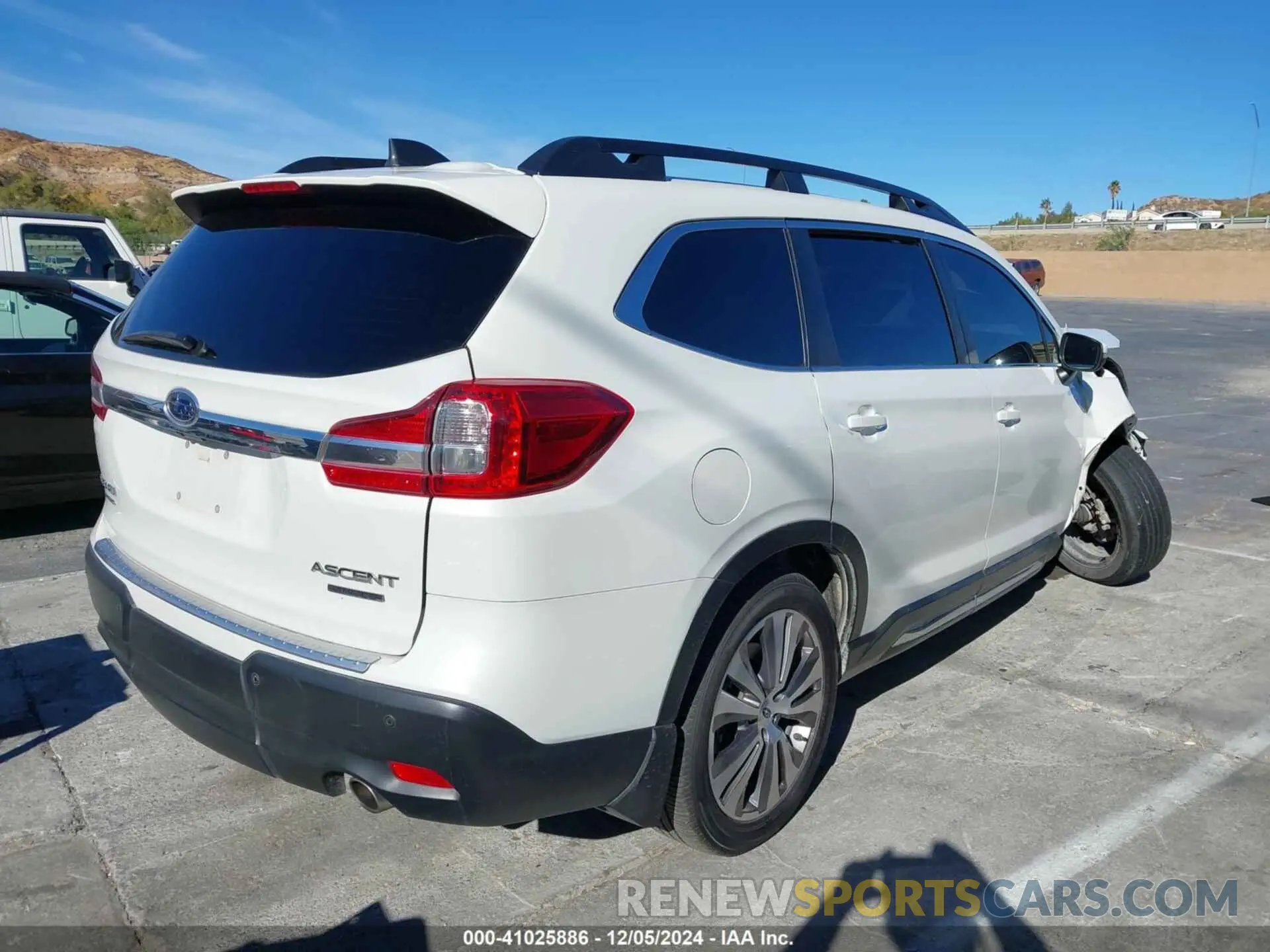 4 Фотография поврежденного автомобиля 4S4WMAJD8L3474671 SUBARU ASCENT 2020
