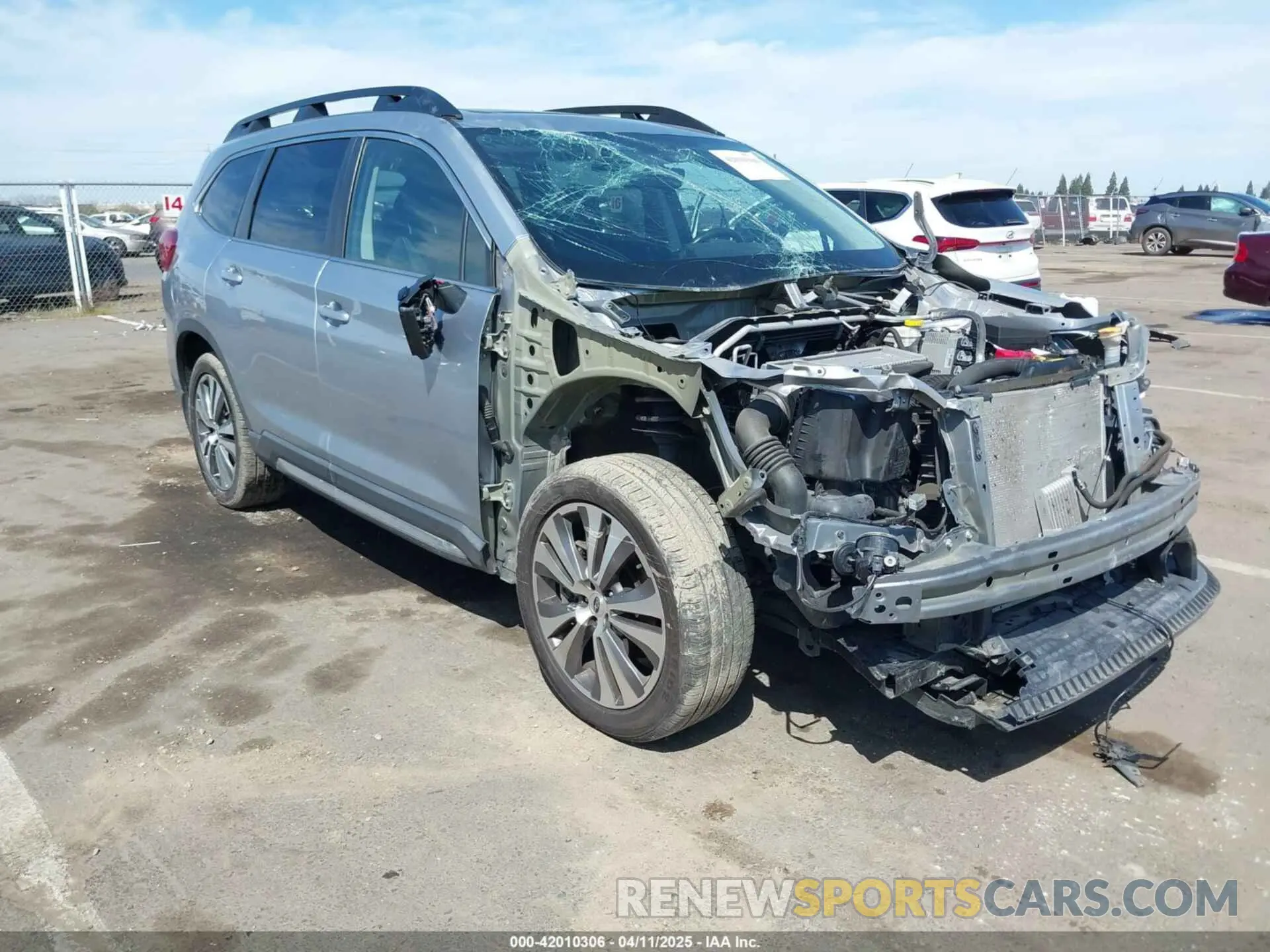 1 Фотография поврежденного автомобиля 4S4WMALD7L3444607 SUBARU ASCENT 2020