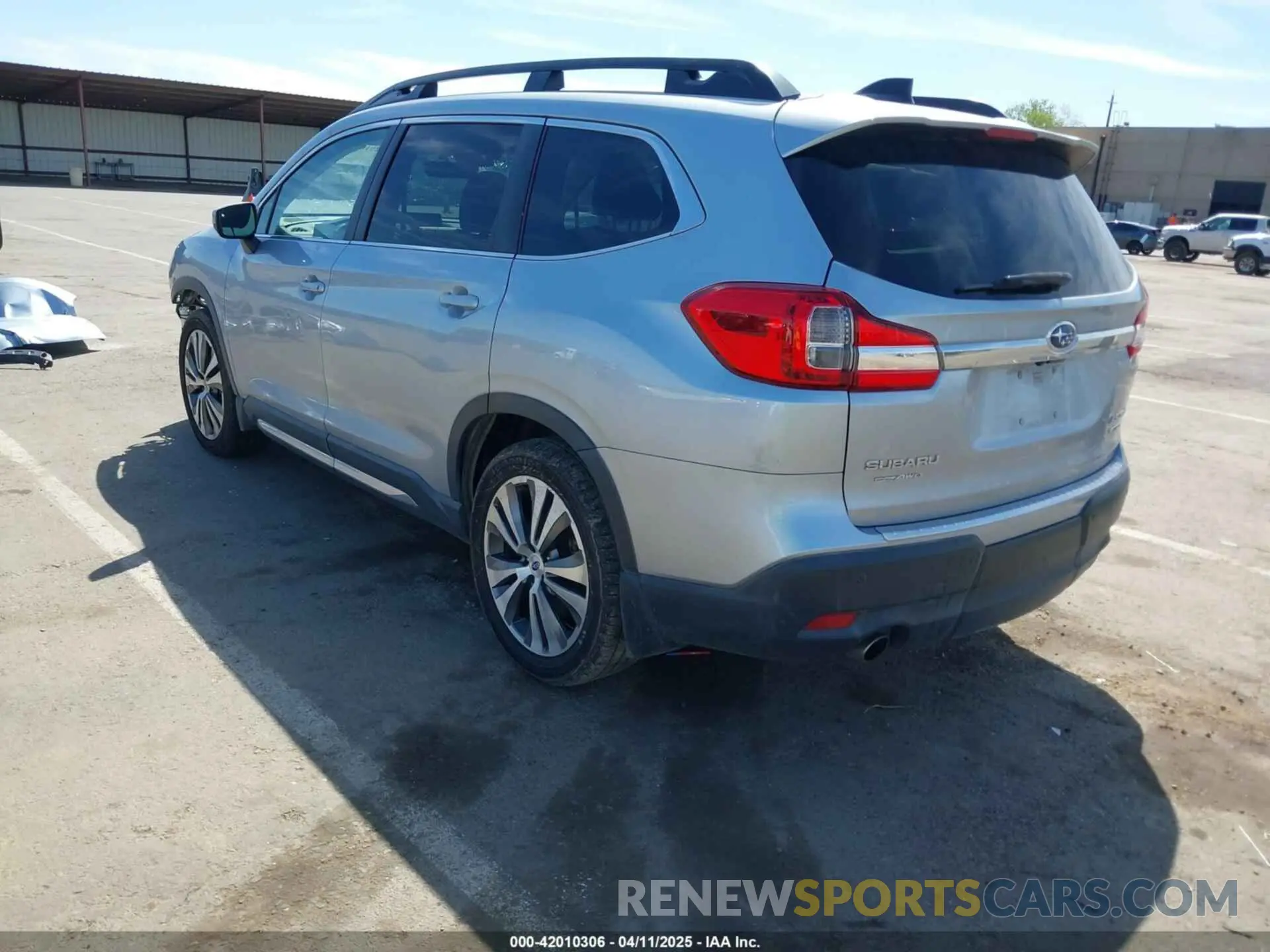 3 Фотография поврежденного автомобиля 4S4WMALD7L3444607 SUBARU ASCENT 2020