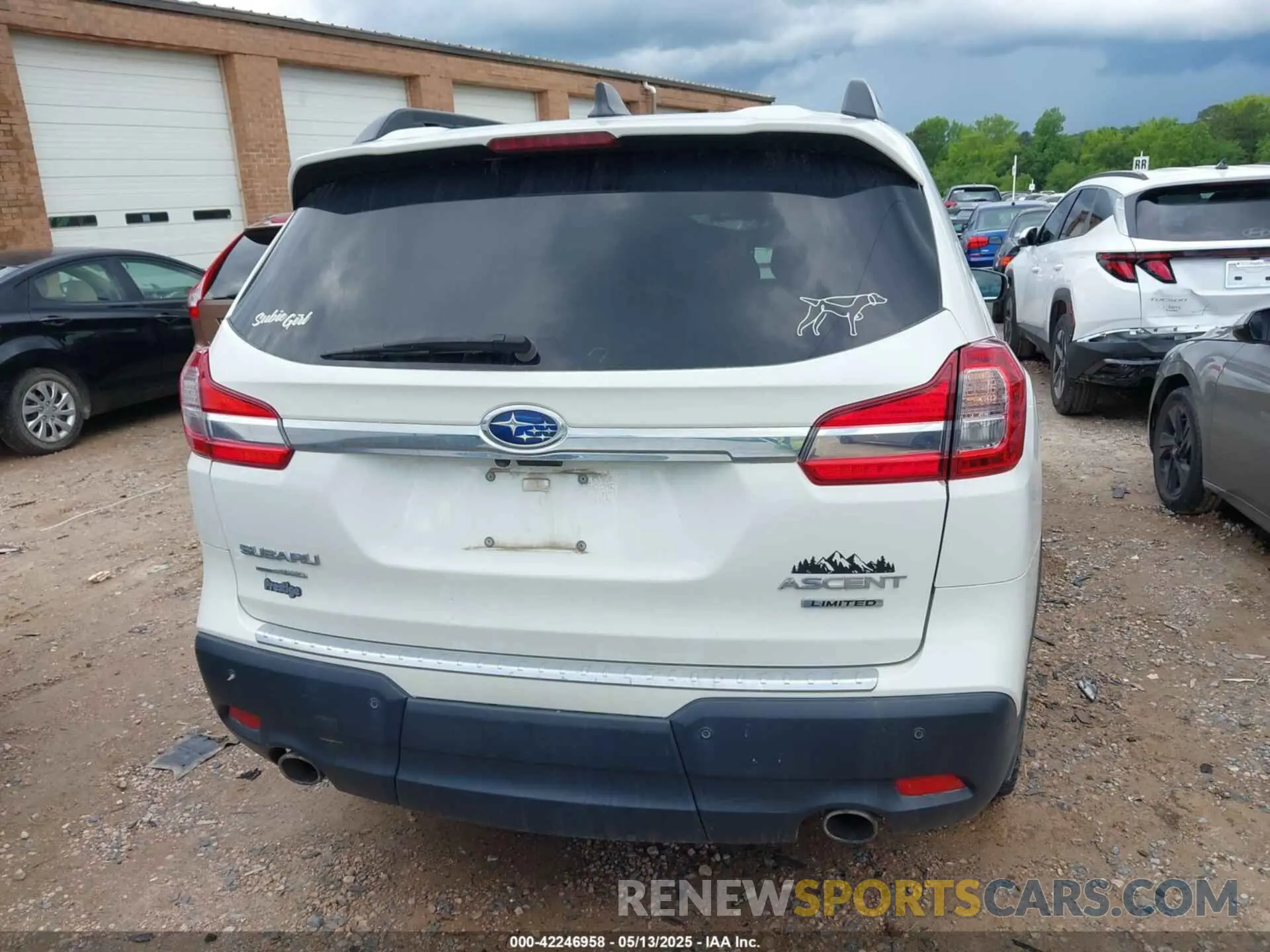 16 Photograph of a damaged car 4S4WMALD8L3480516 SUBARU ASCENT 2020