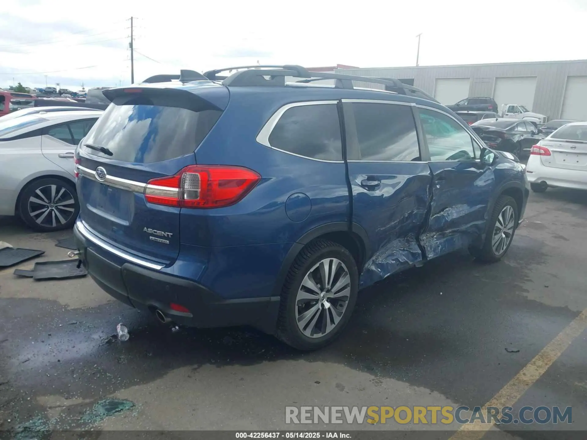 4 Photograph of a damaged car 4S4WMALDXL3447646 SUBARU ASCENT 2020