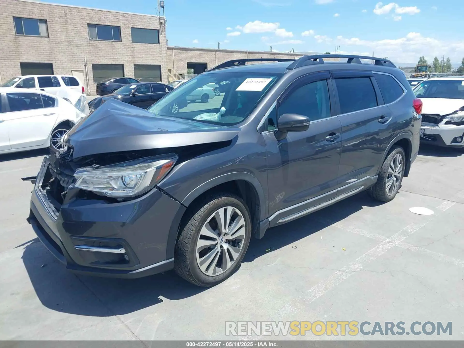 2 Фотография поврежденного автомобиля 4S4WMAPD0L3421261 SUBARU ASCENT 2020