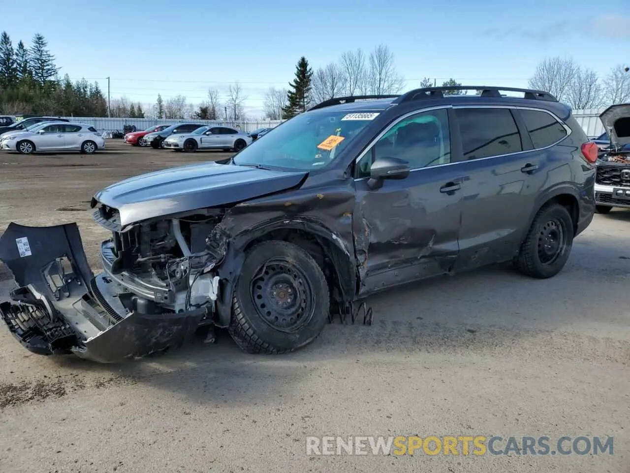 1 Photograph of a damaged car 4S4WMAPD2L3475208 SUBARU ASCENT 2020