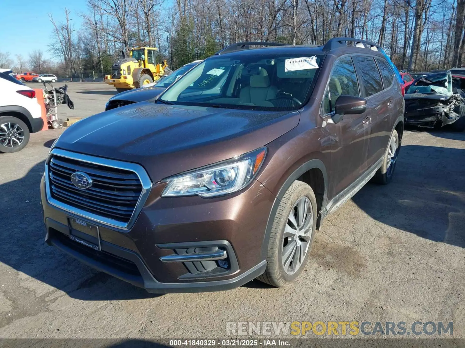 2 Photograph of a damaged car 4S4WMAPD5L3402852 SUBARU ASCENT 2020