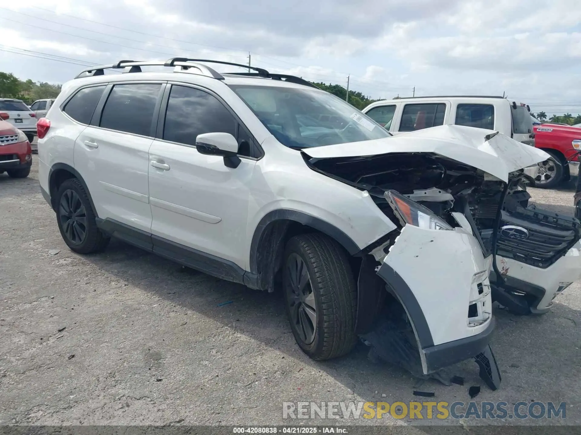 1 Фотография поврежденного автомобиля 4S4WMAPD7L3476953 SUBARU ASCENT 2020