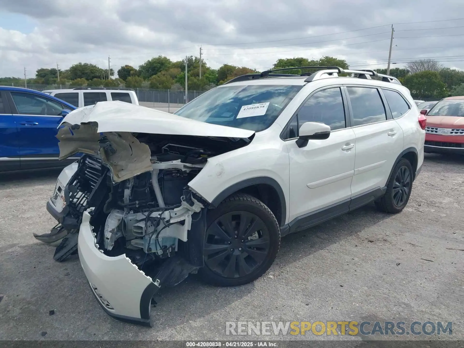 2 Фотография поврежденного автомобиля 4S4WMAPD7L3476953 SUBARU ASCENT 2020