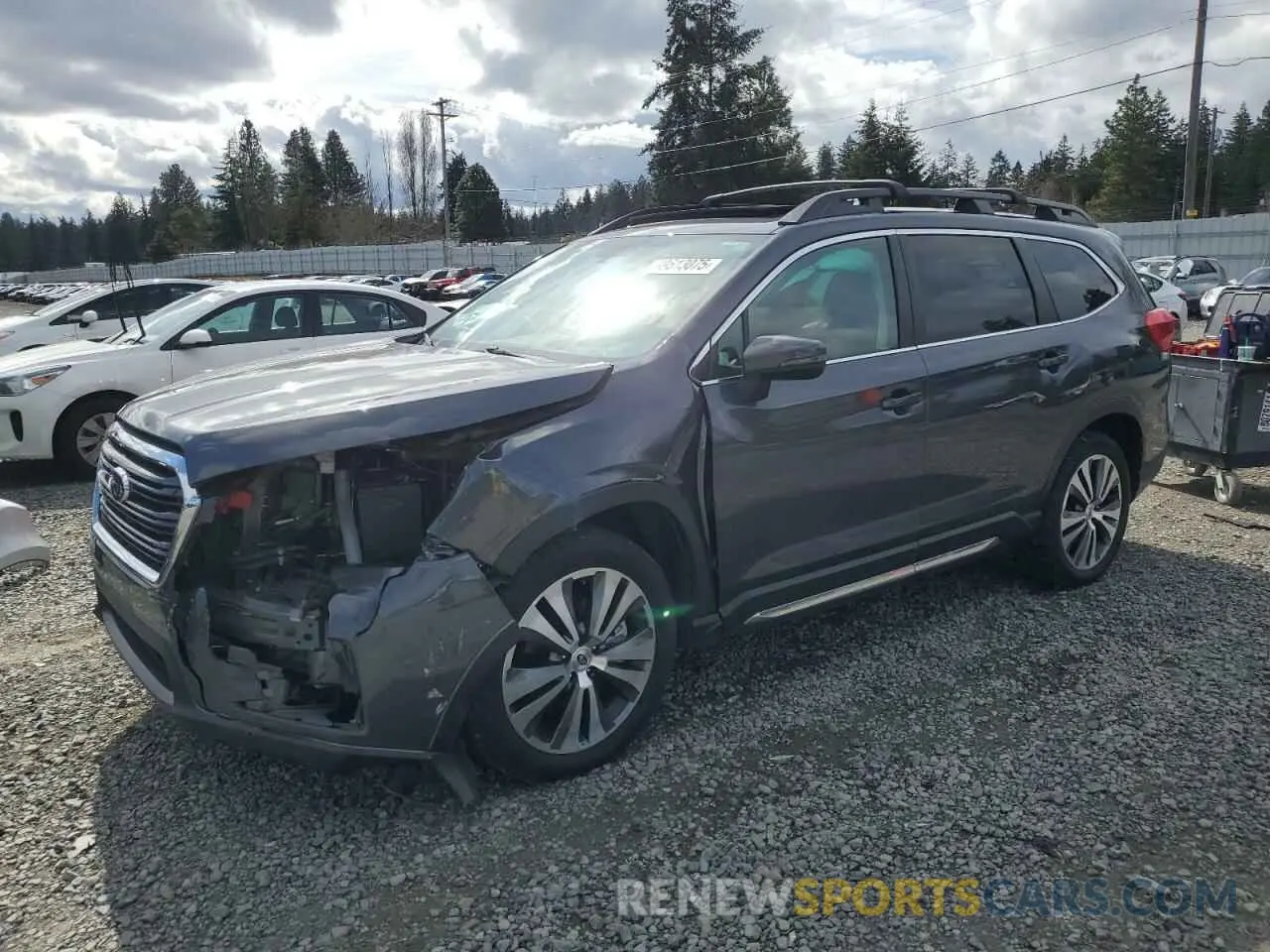 1 Photograph of a damaged car 4S4WMAPD9L3402238 SUBARU ASCENT 2020