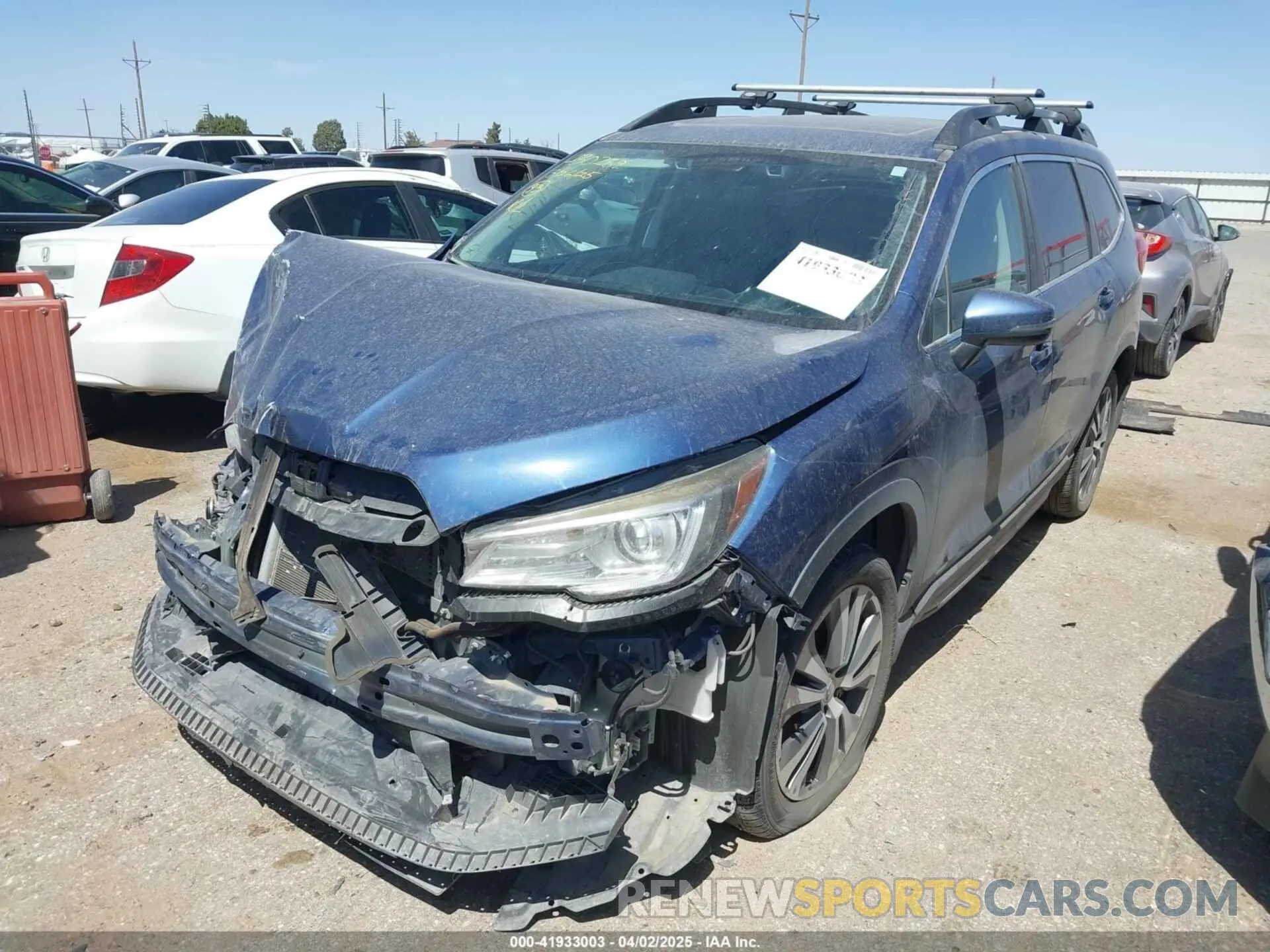 2 Фотография поврежденного автомобиля 4S4WMAPDXL3431165 SUBARU ASCENT 2020