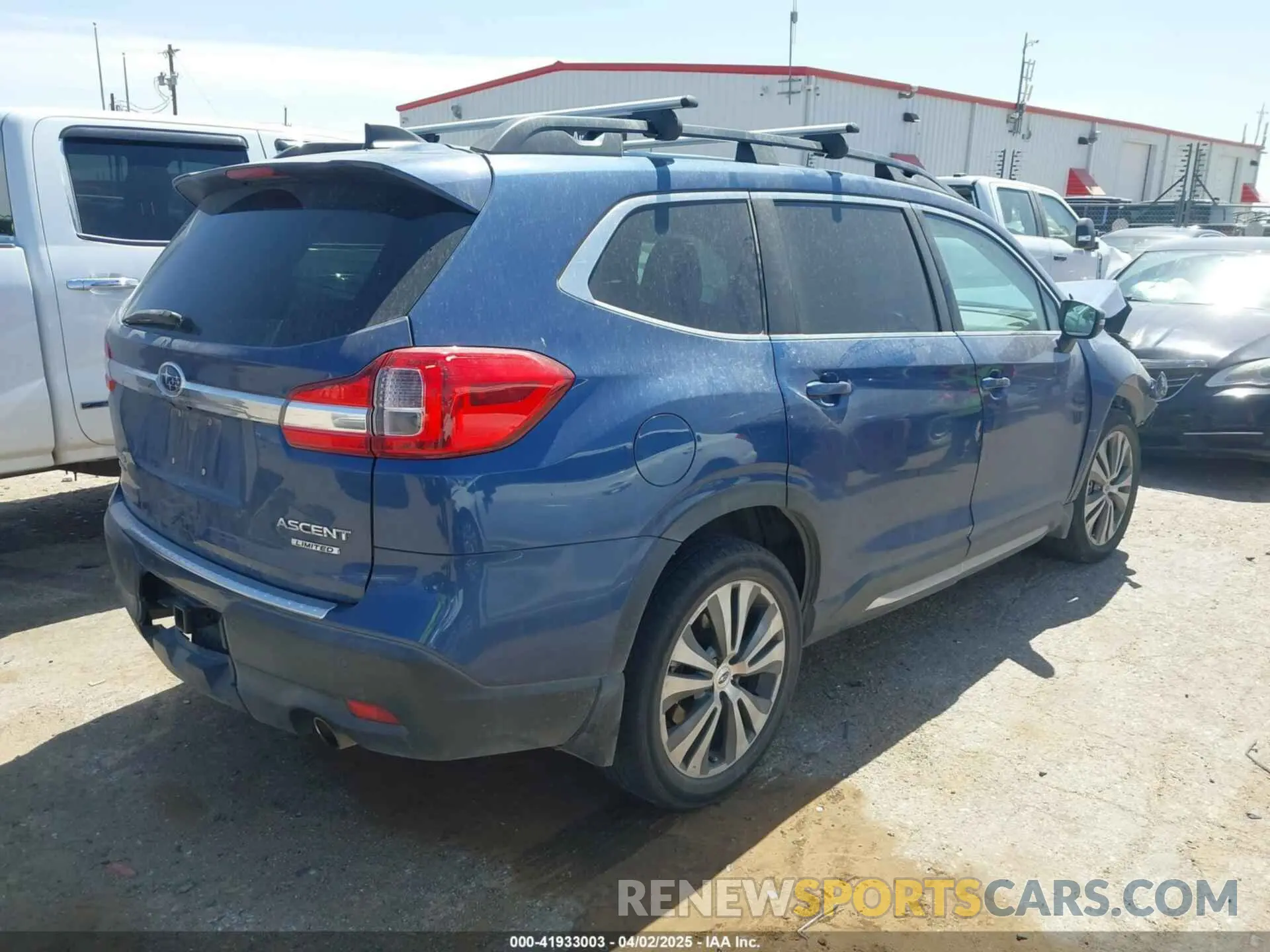 4 Фотография поврежденного автомобиля 4S4WMAPDXL3431165 SUBARU ASCENT 2020
