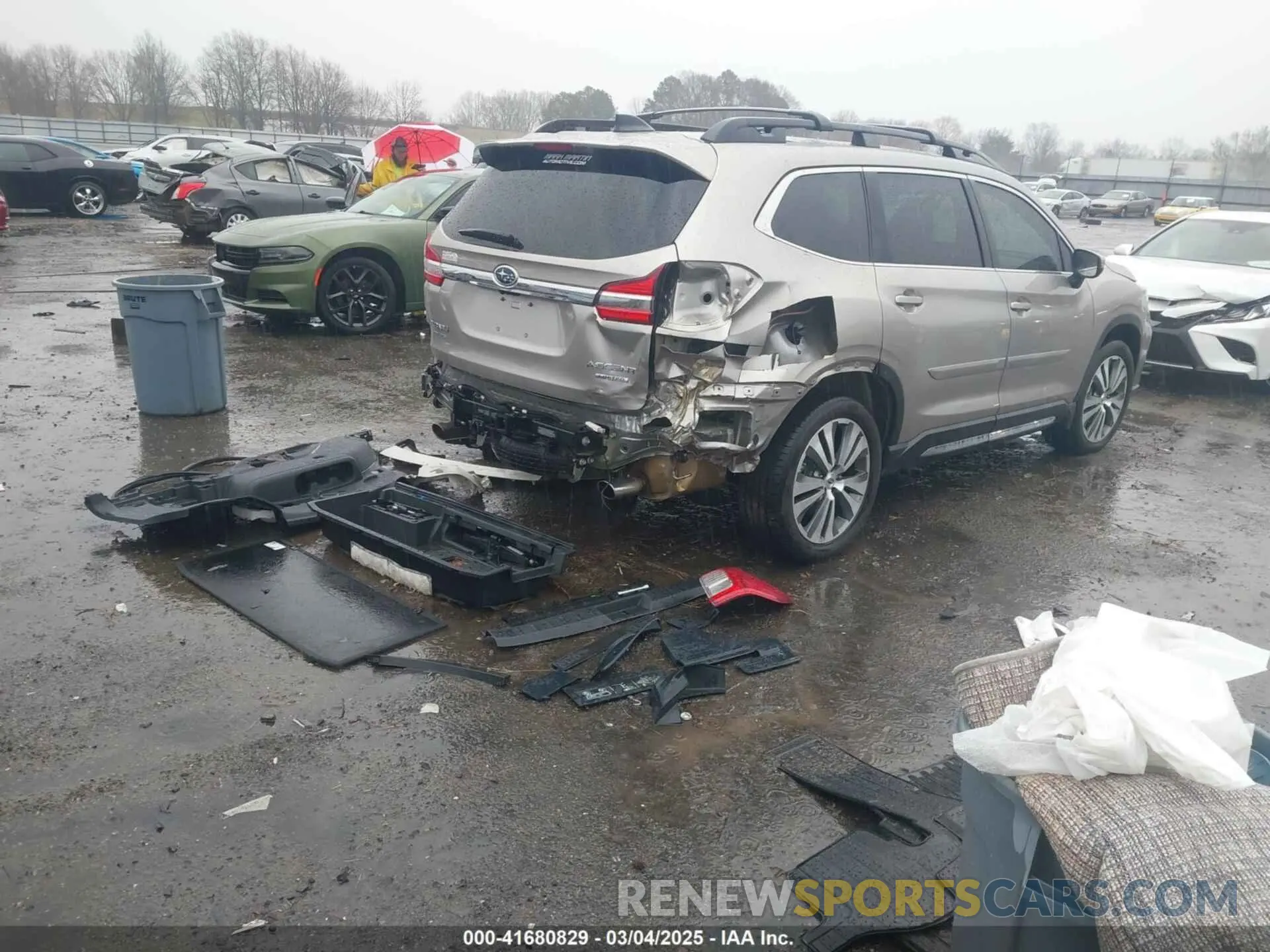 4 Фотография поврежденного автомобиля 4S4WMAPDXL3439590 SUBARU ASCENT 2020
