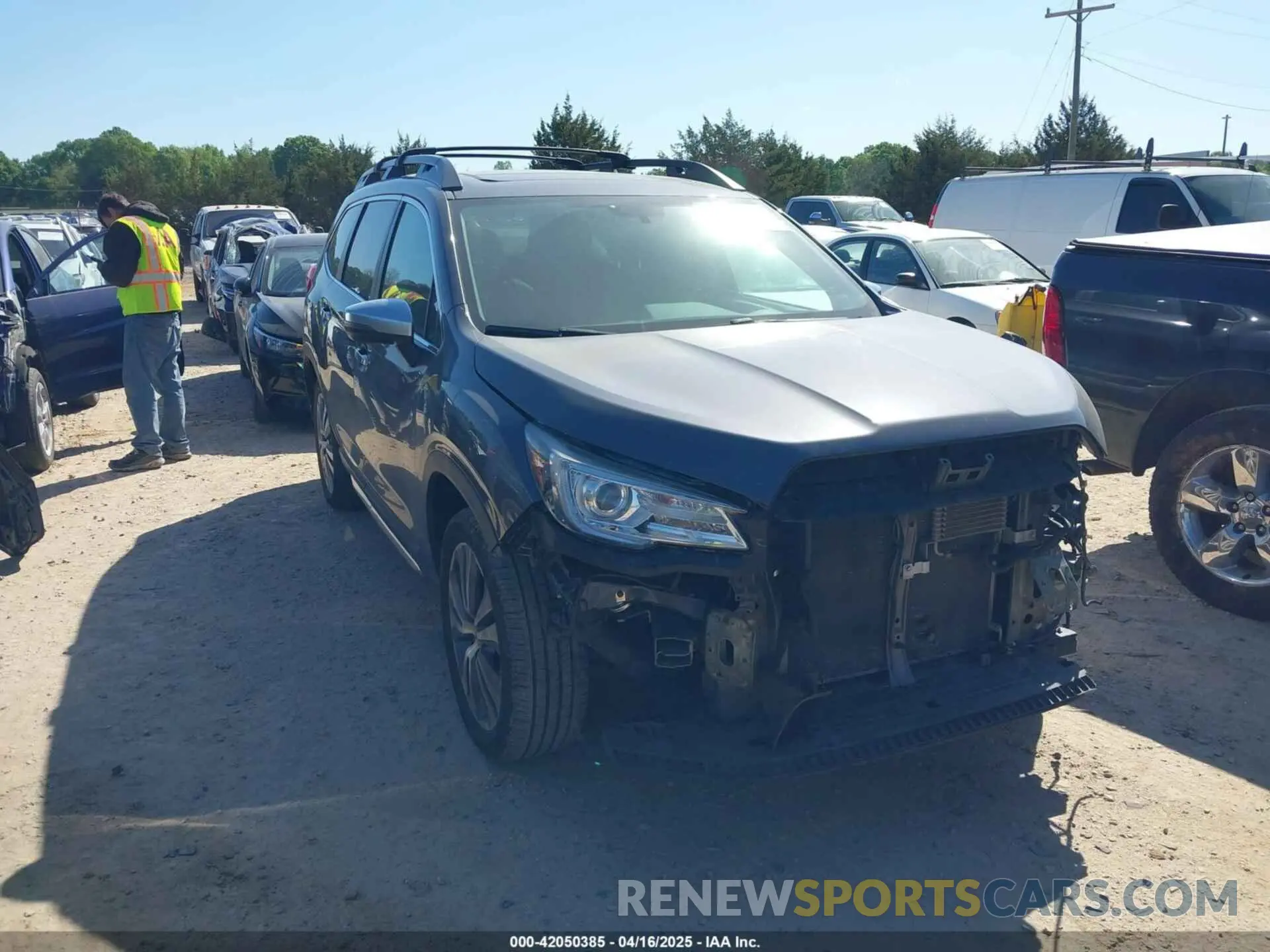 1 Photograph of a damaged car 4S4WMARD5L3404713 SUBARU ASCENT 2020