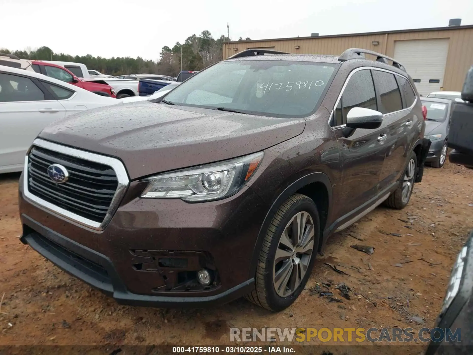 2 Фотография поврежденного автомобиля 4S4WMARD6L3455928 SUBARU ASCENT 2020