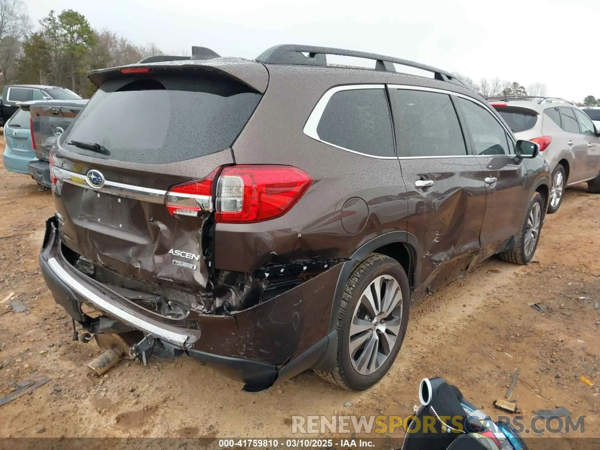 4 Фотография поврежденного автомобиля 4S4WMARD6L3455928 SUBARU ASCENT 2020