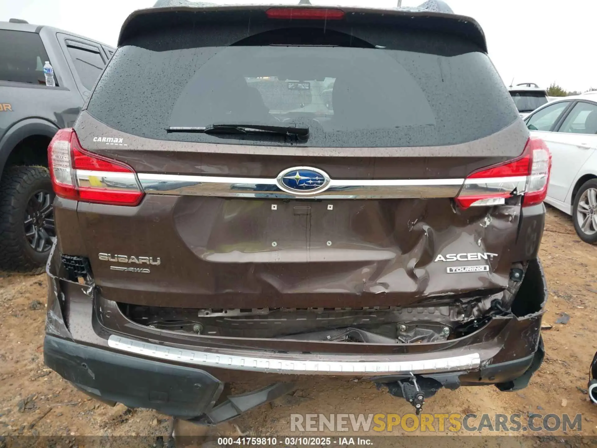 6 Фотография поврежденного автомобиля 4S4WMARD6L3455928 SUBARU ASCENT 2020