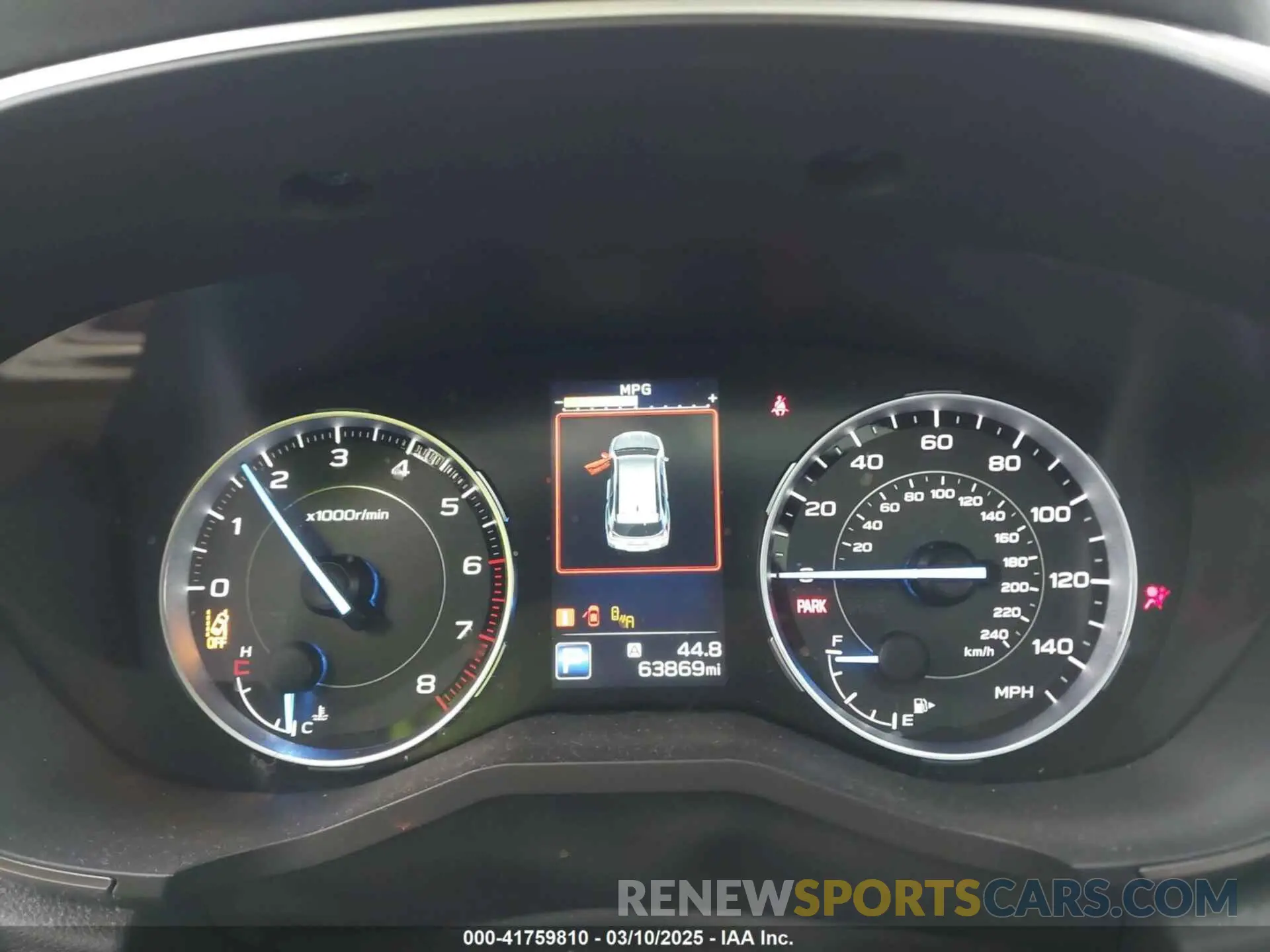 7 Фотография поврежденного автомобиля 4S4WMARD6L3455928 SUBARU ASCENT 2020