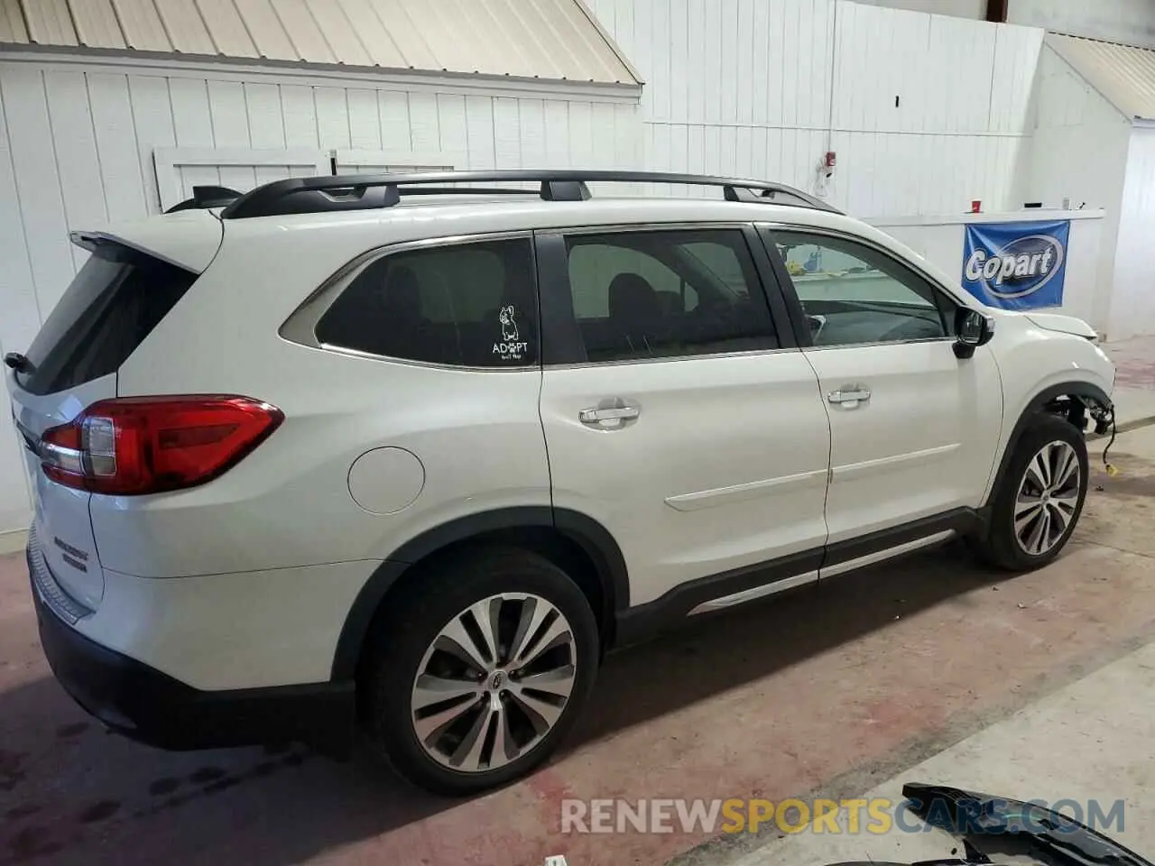 3 Фотография поврежденного автомобиля 4S4WMARD8L3463285 SUBARU ASCENT 2020