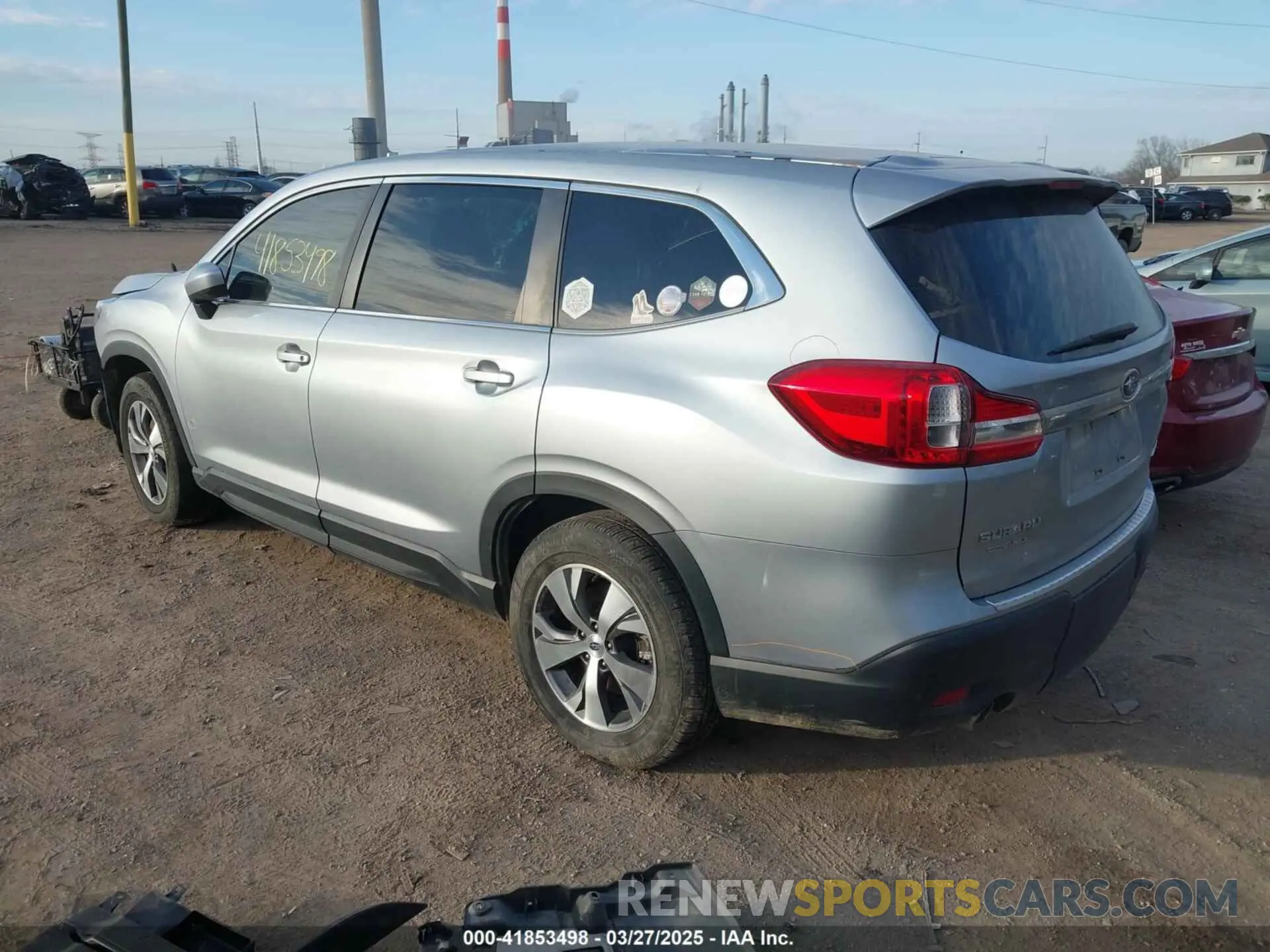 3 Фотография поврежденного автомобиля 4S4WMABD8M3448412 SUBARU ASCENT 2021