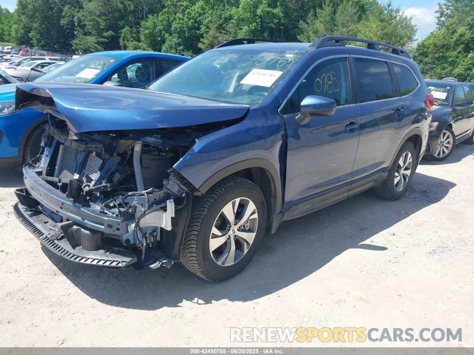 2 Фотография поврежденного автомобиля 4S4WMAFD6M3428461 SUBARU ASCENT 2021