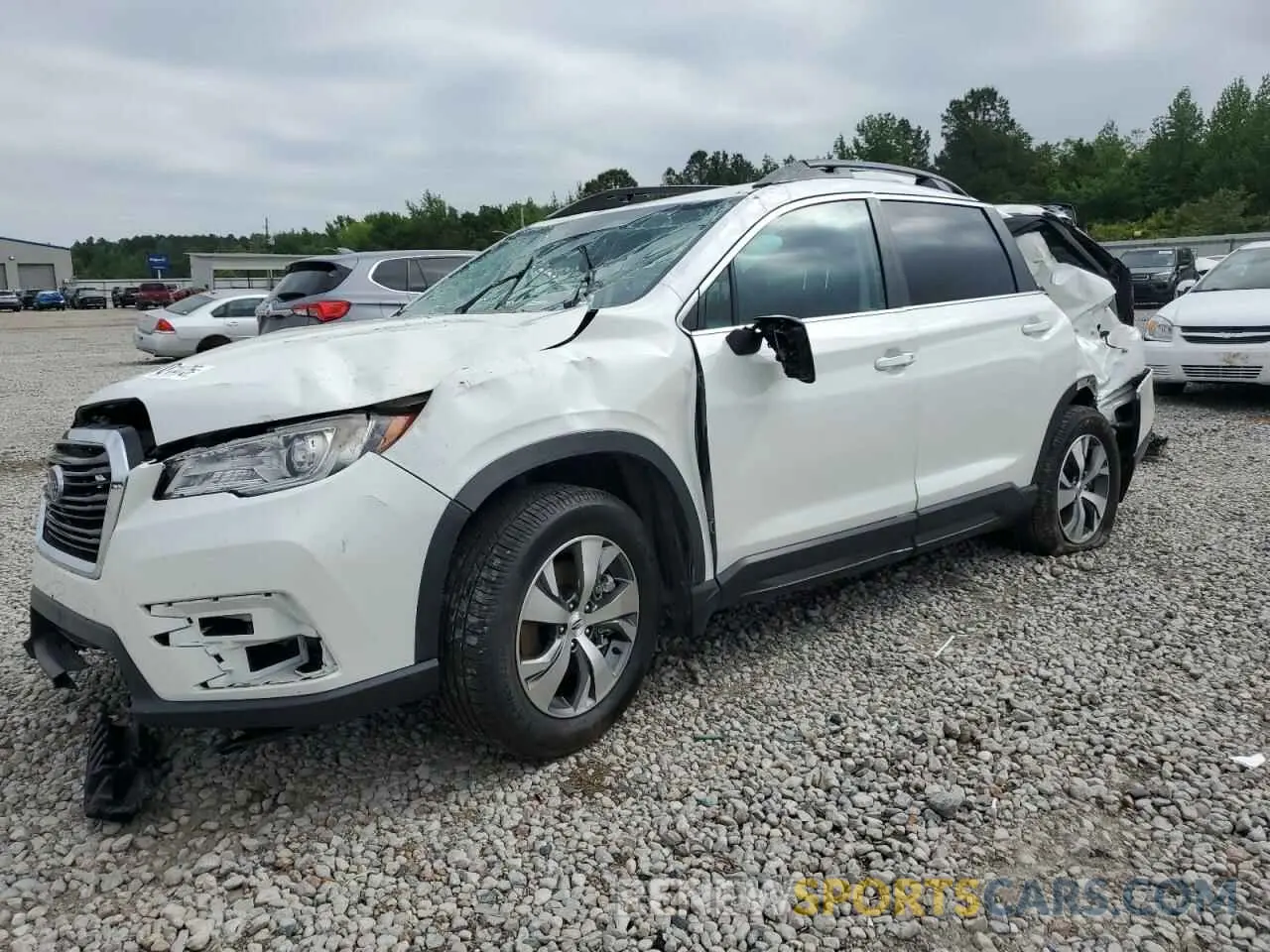 1 Photograph of a damaged car 4S4WMAFD6M3430145 SUBARU ASCENT 2021