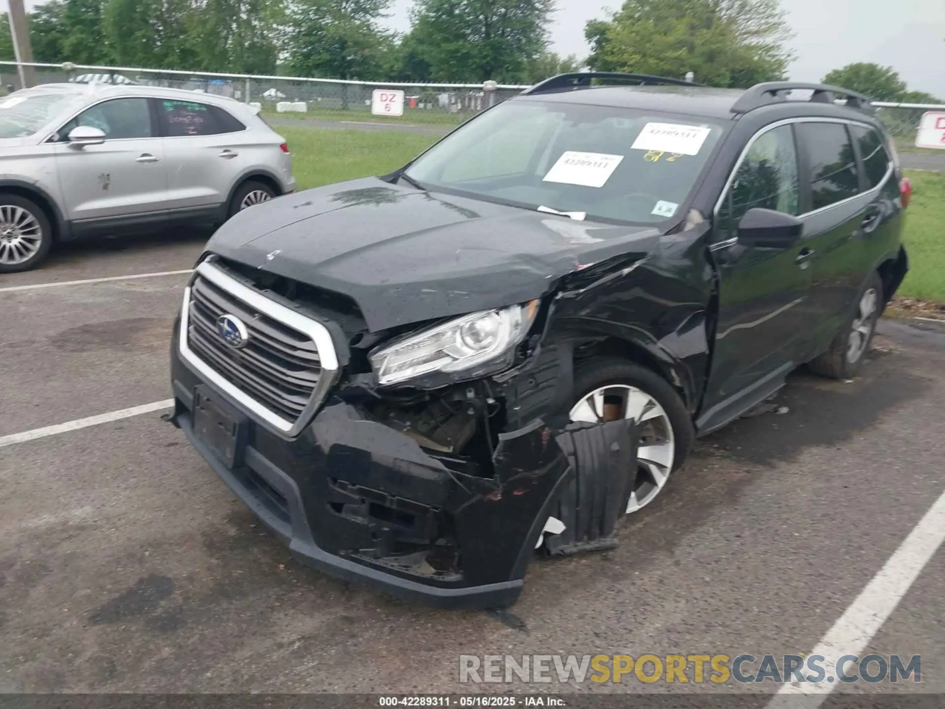 2 Photograph of a damaged car 4S4WMAFD9M3448624 SUBARU ASCENT 2021