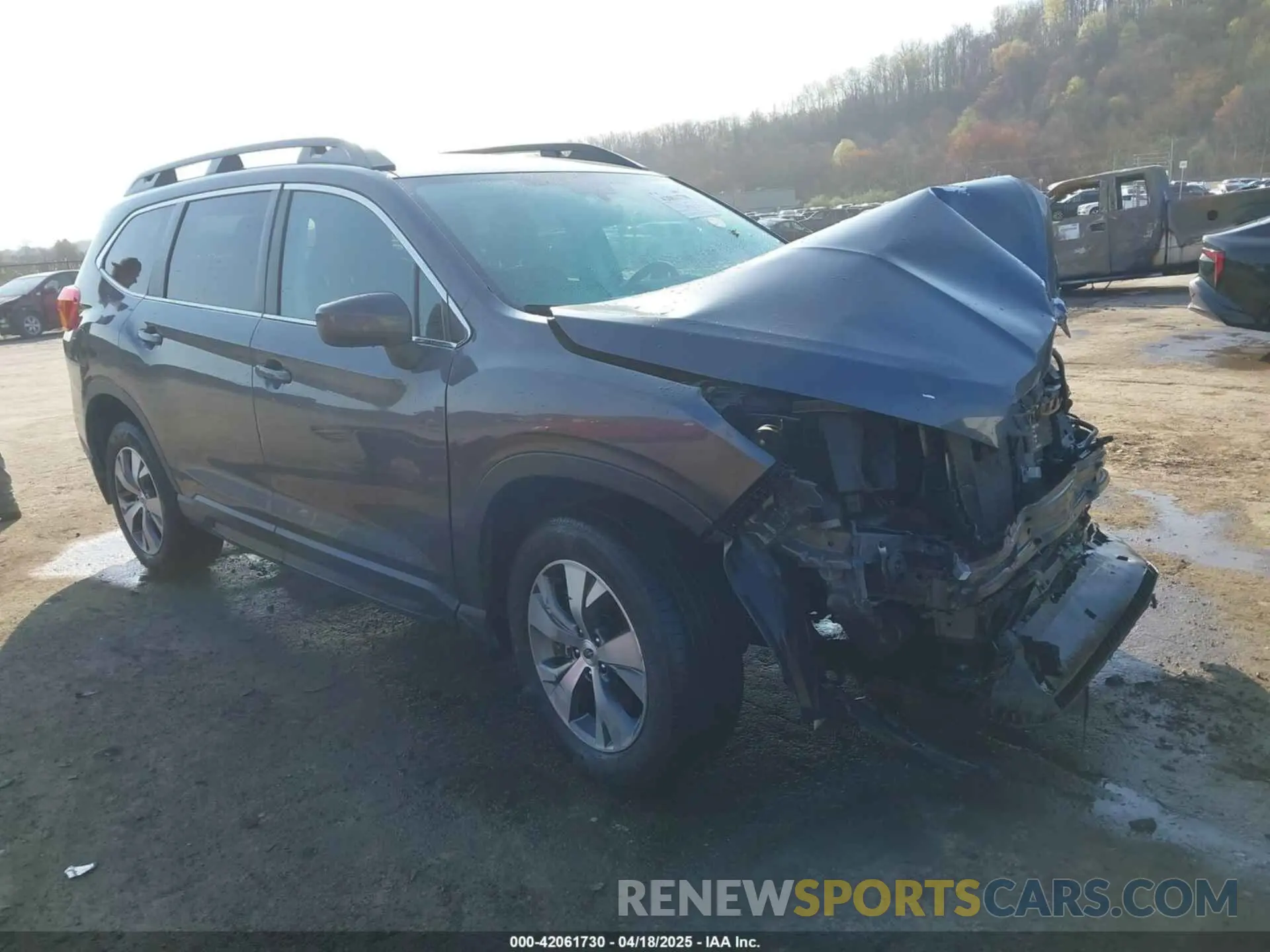 1 Фотография поврежденного автомобиля 4S4WMAFDXM3406737 SUBARU ASCENT 2021