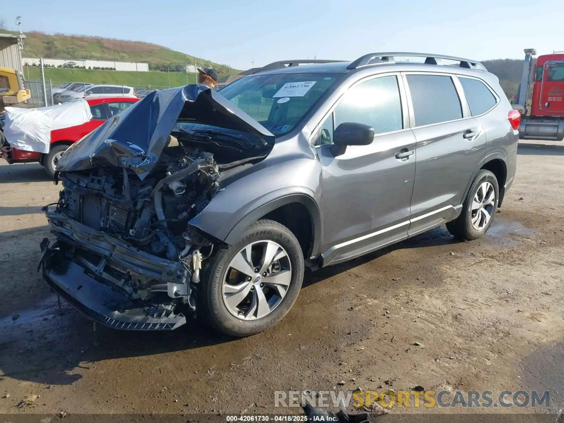 2 Фотография поврежденного автомобиля 4S4WMAFDXM3406737 SUBARU ASCENT 2021