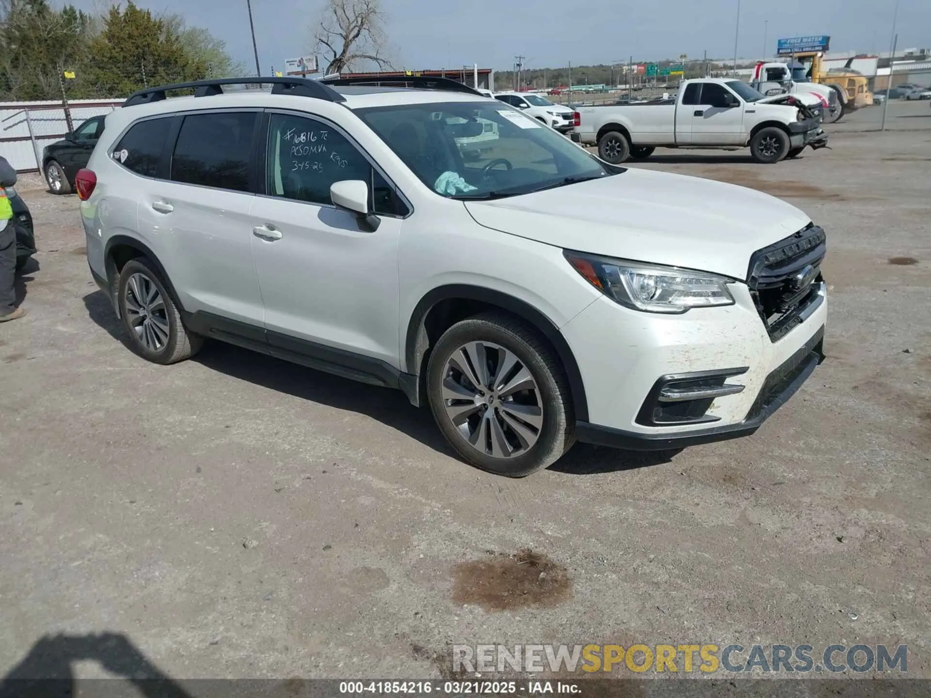 1 Photograph of a damaged car 4S4WMAHD1M3454267 SUBARU ASCENT 2021