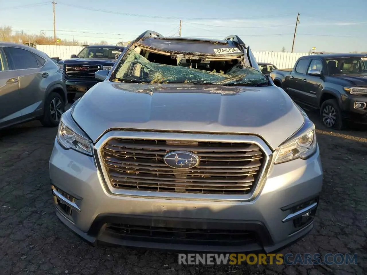 5 Фотография поврежденного автомобиля 4S4WMALD1M3434026 SUBARU ASCENT 2021