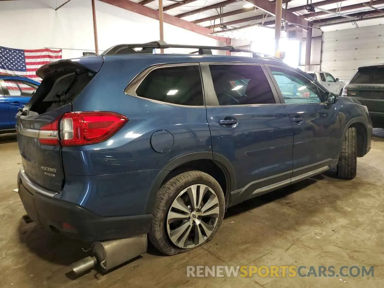 3 Фотография поврежденного автомобиля 4S4WMAPD1M3401750 SUBARU ASCENT 2021