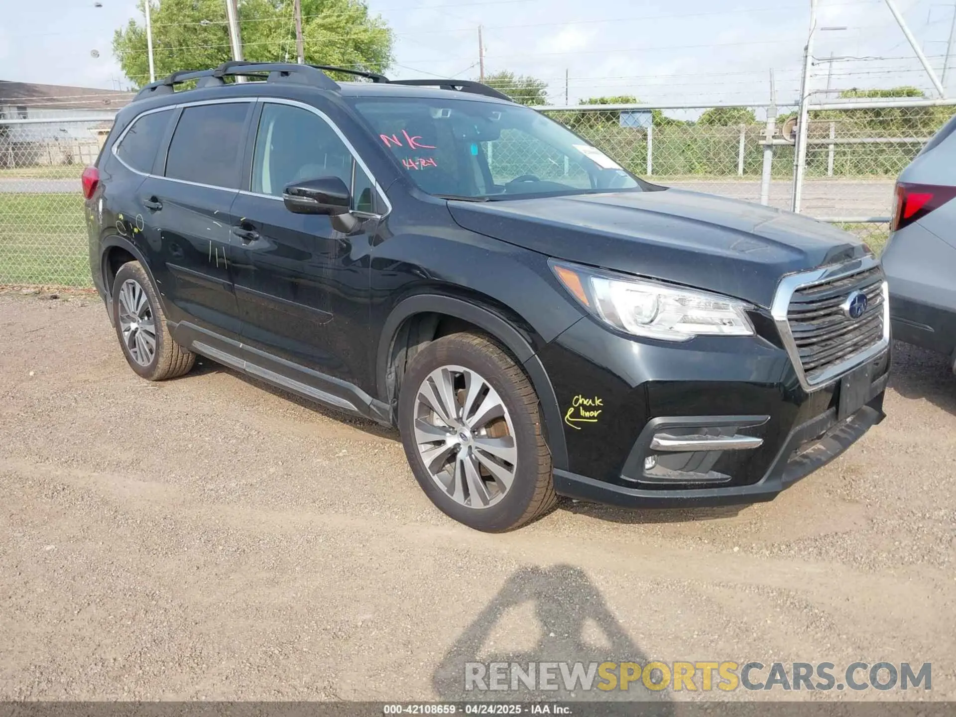 1 Photograph of a damaged car 4S4WMAPD2M3462248 SUBARU ASCENT 2021