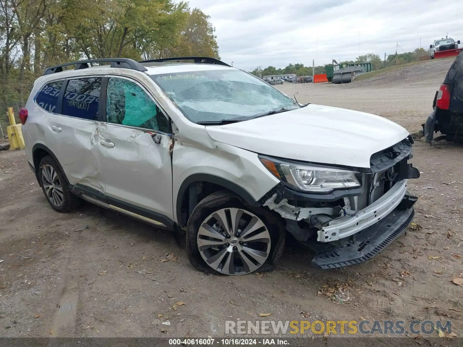 1 Photograph of a damaged car 4S4WMAPD8M3438861 SUBARU ASCENT 2021