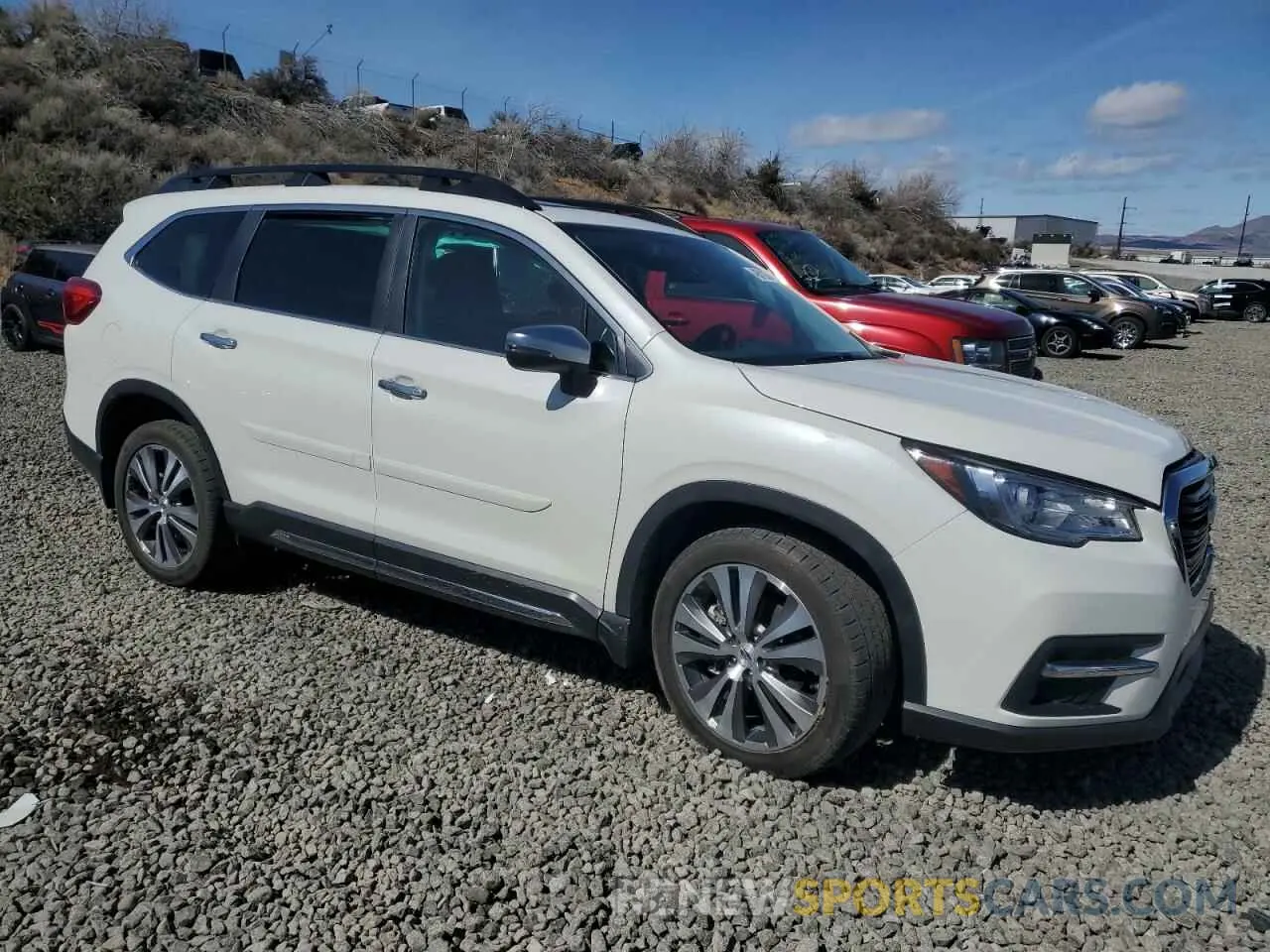 4 Фотография поврежденного автомобиля 4S4WMARD2M3400748 SUBARU ASCENT 2021
