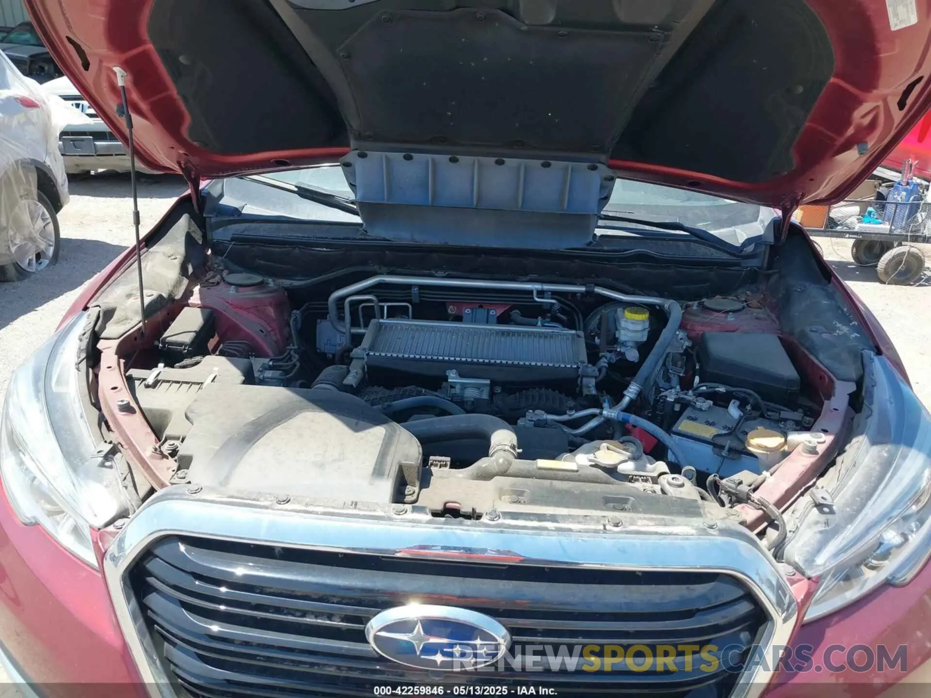 10 Photograph of a damaged car 4S4WMARD3M3464619 SUBARU ASCENT 2021