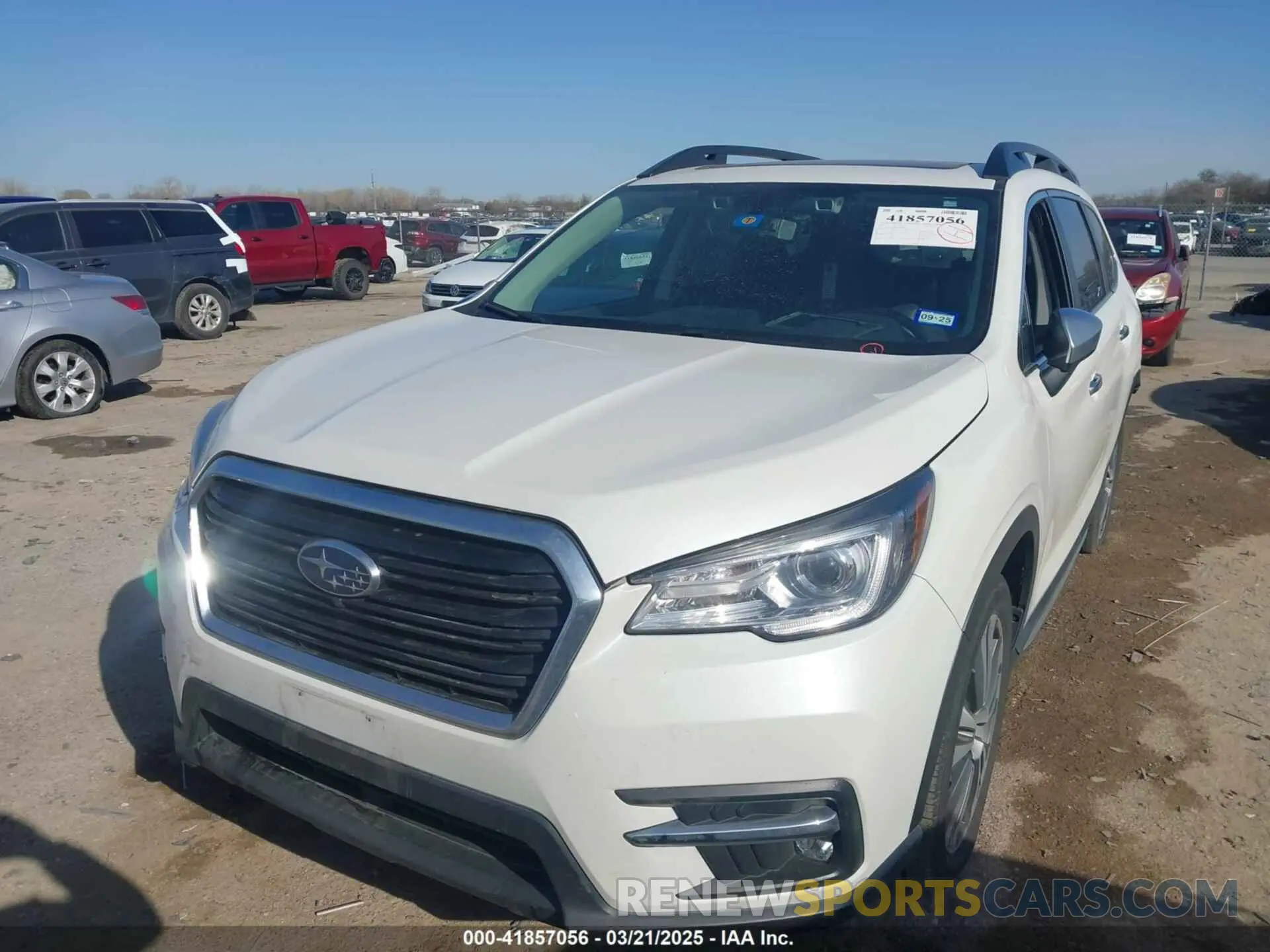 2 Photograph of a damaged car 4S4WMARD5M3408777 SUBARU ASCENT 2021