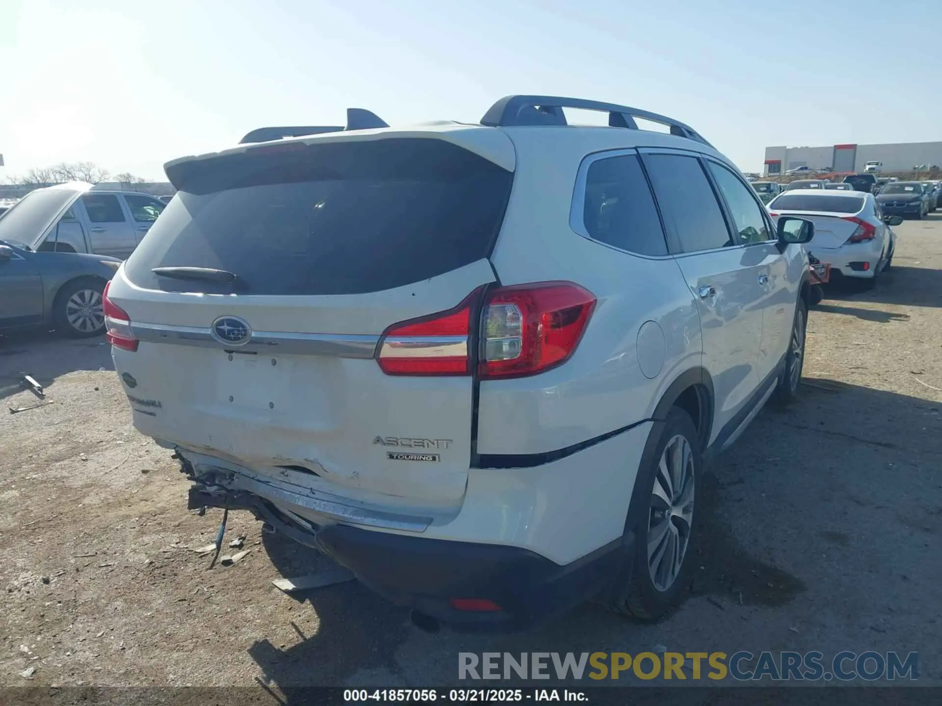 4 Photograph of a damaged car 4S4WMARD5M3408777 SUBARU ASCENT 2021