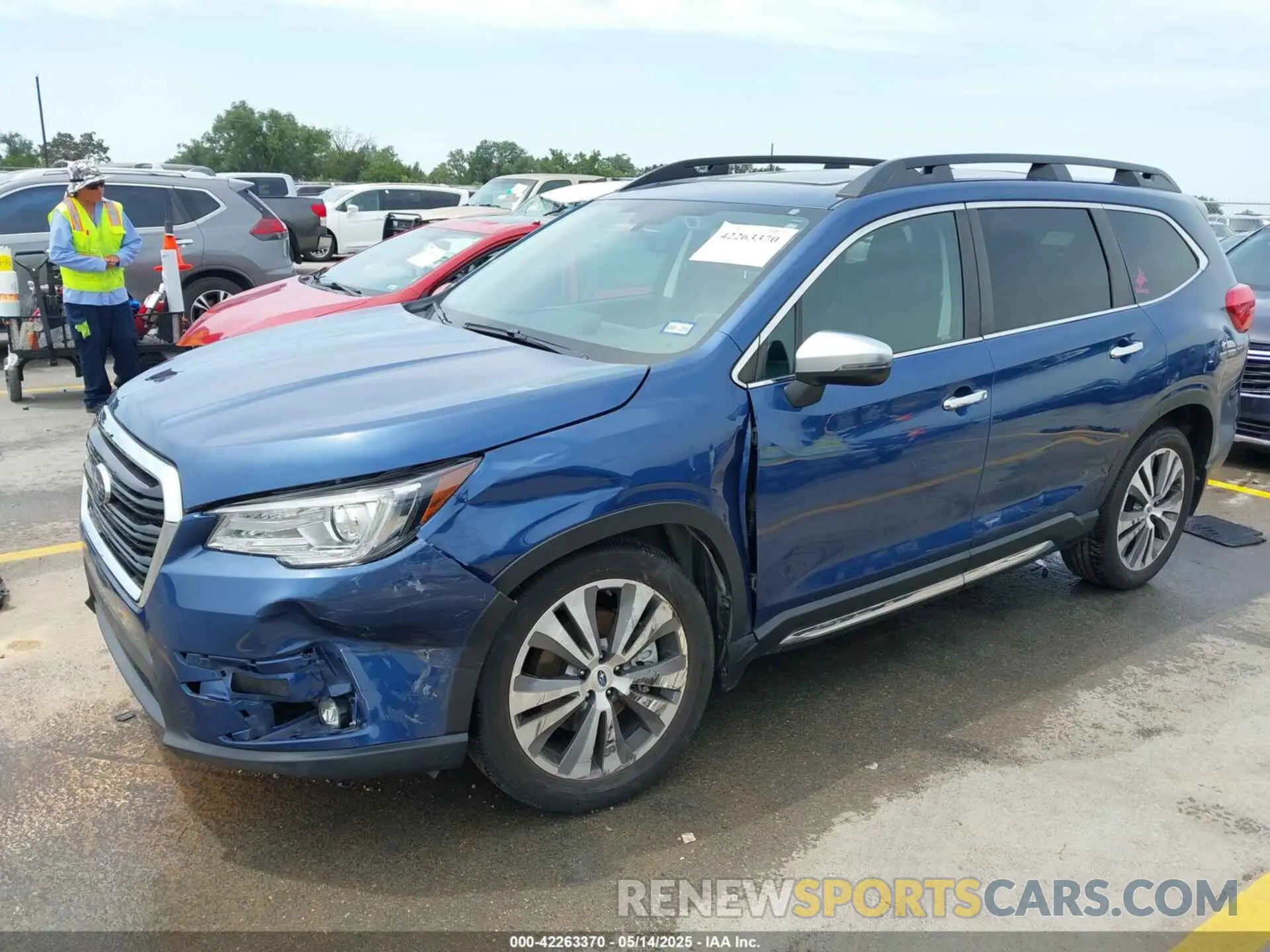 2 Photograph of a damaged car 4S4WMARD9M3473972 SUBARU ASCENT 2021