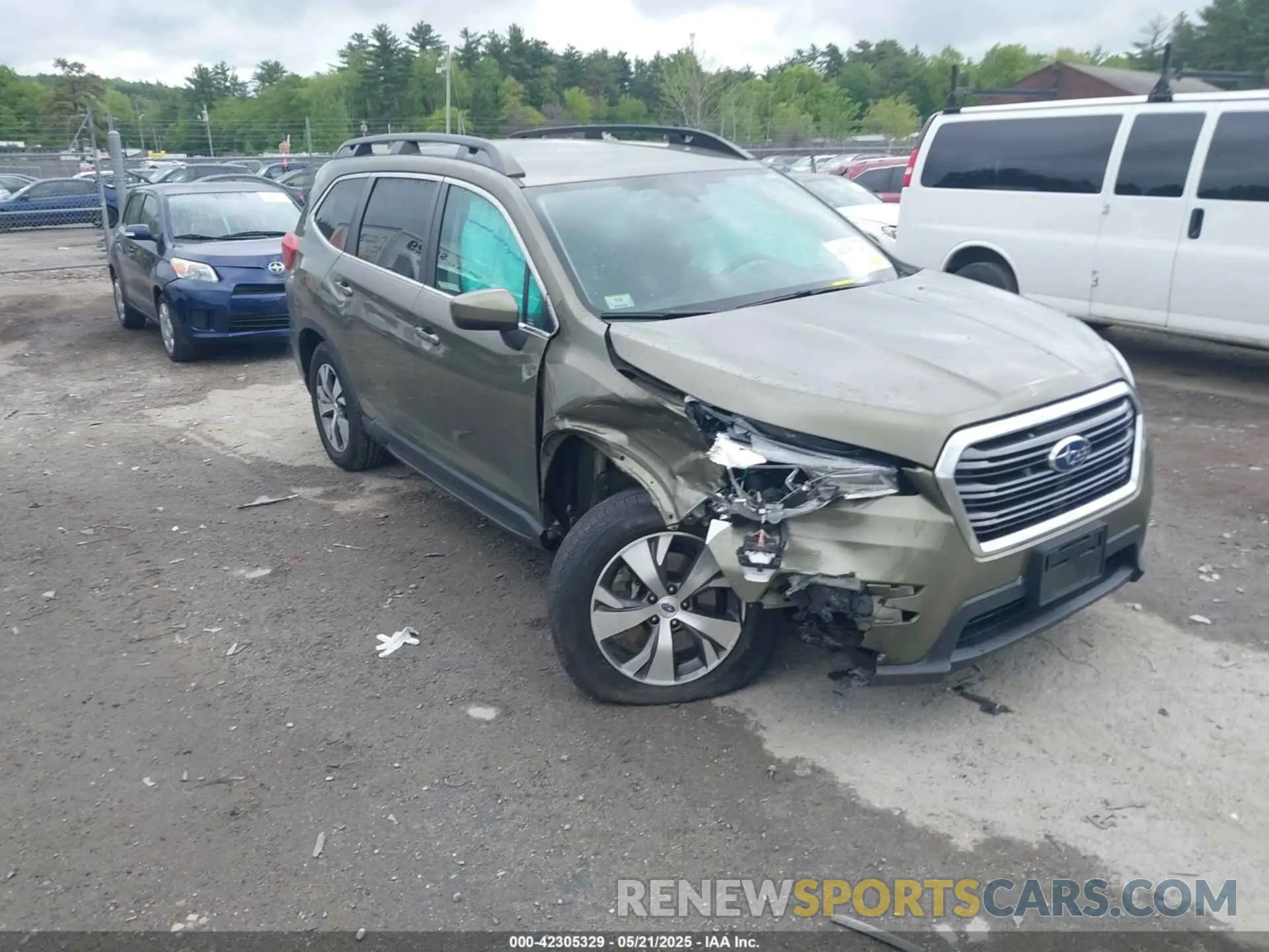 1 Фотография поврежденного автомобиля 4S4WMAED7N3402308 SUBARU ASCENT 2022