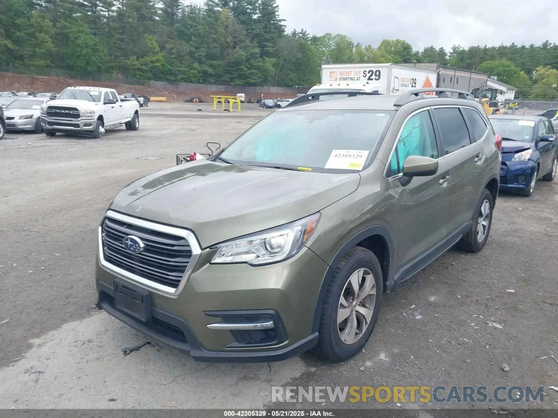 2 Фотография поврежденного автомобиля 4S4WMAED7N3402308 SUBARU ASCENT 2022