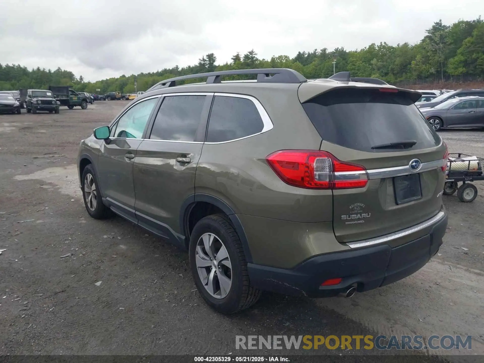 3 Фотография поврежденного автомобиля 4S4WMAED7N3402308 SUBARU ASCENT 2022